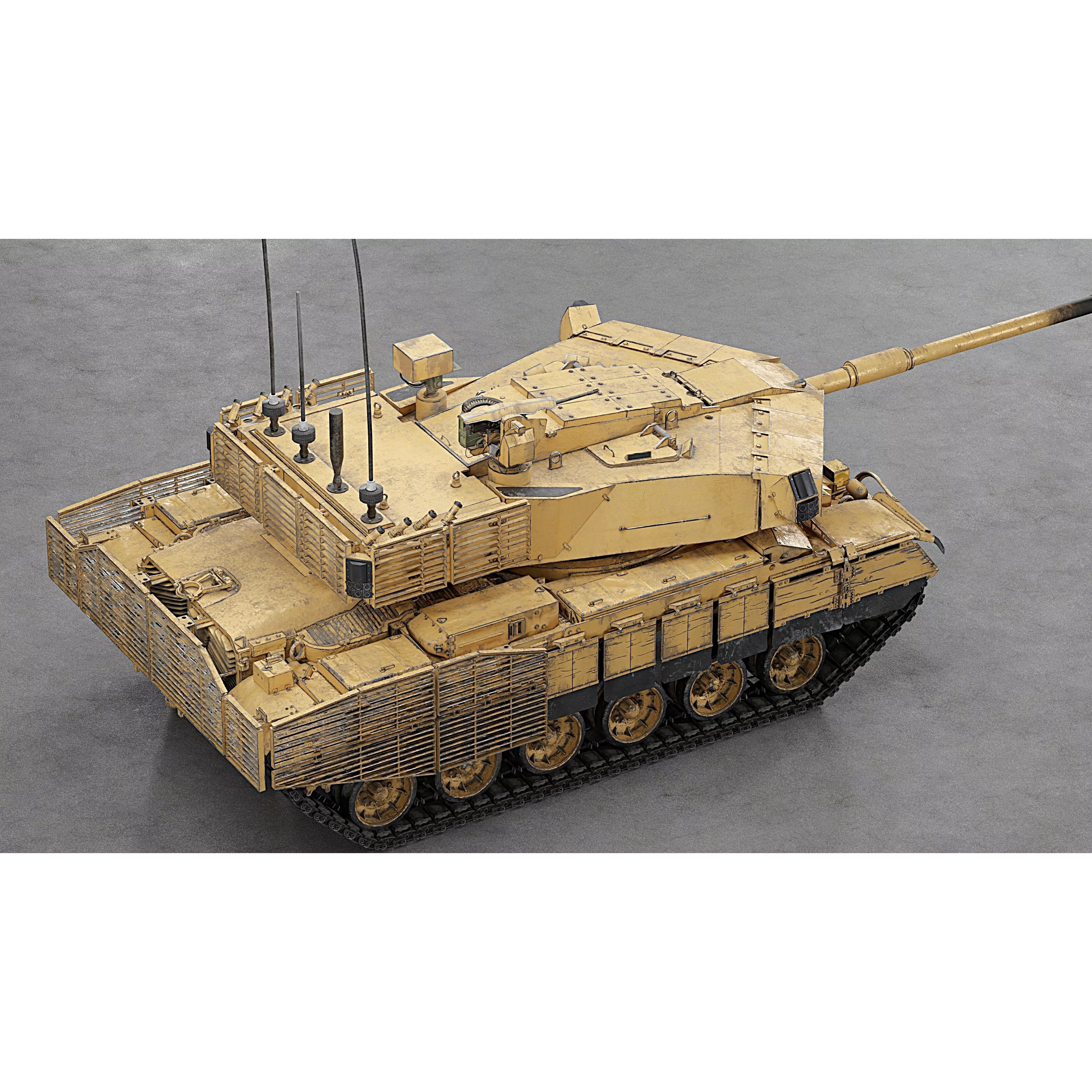 MZK Roketsan M60 - Low-Poly Game-Ready 3D Model - View 15