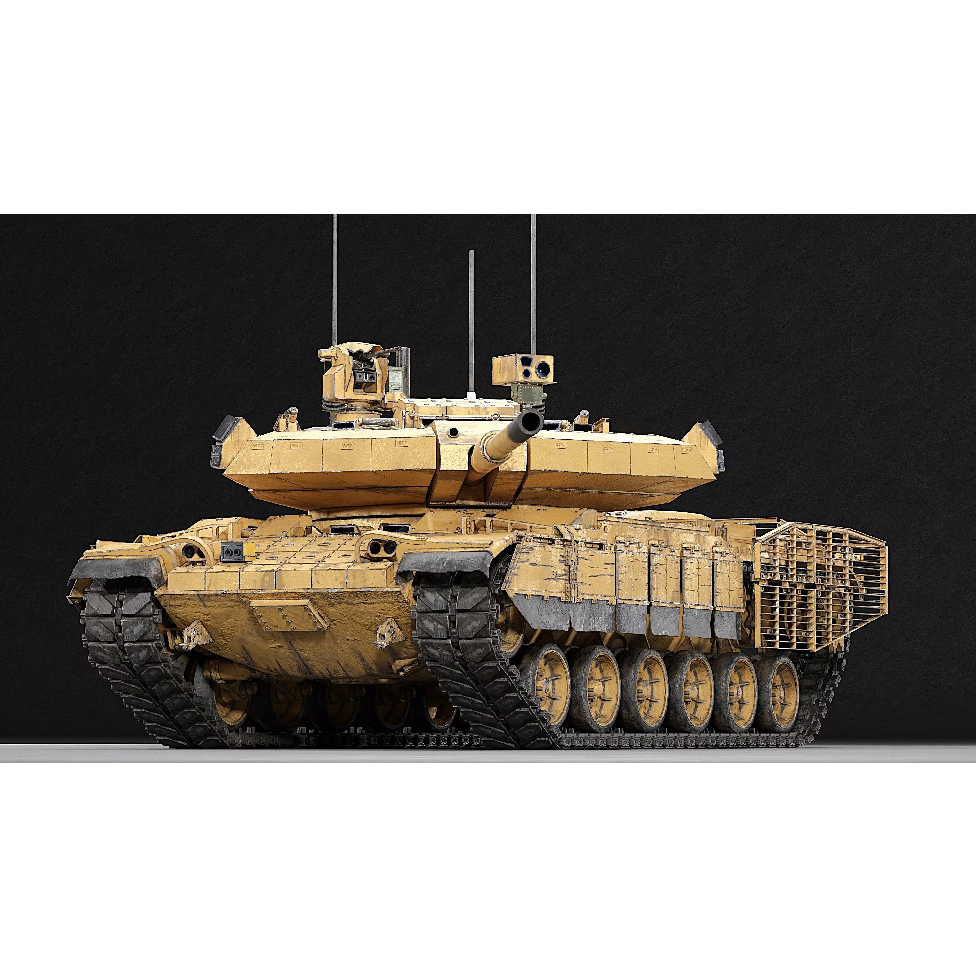 MZK Roketsan M60 - Low-Poly Game-Ready 3D Model - View 2