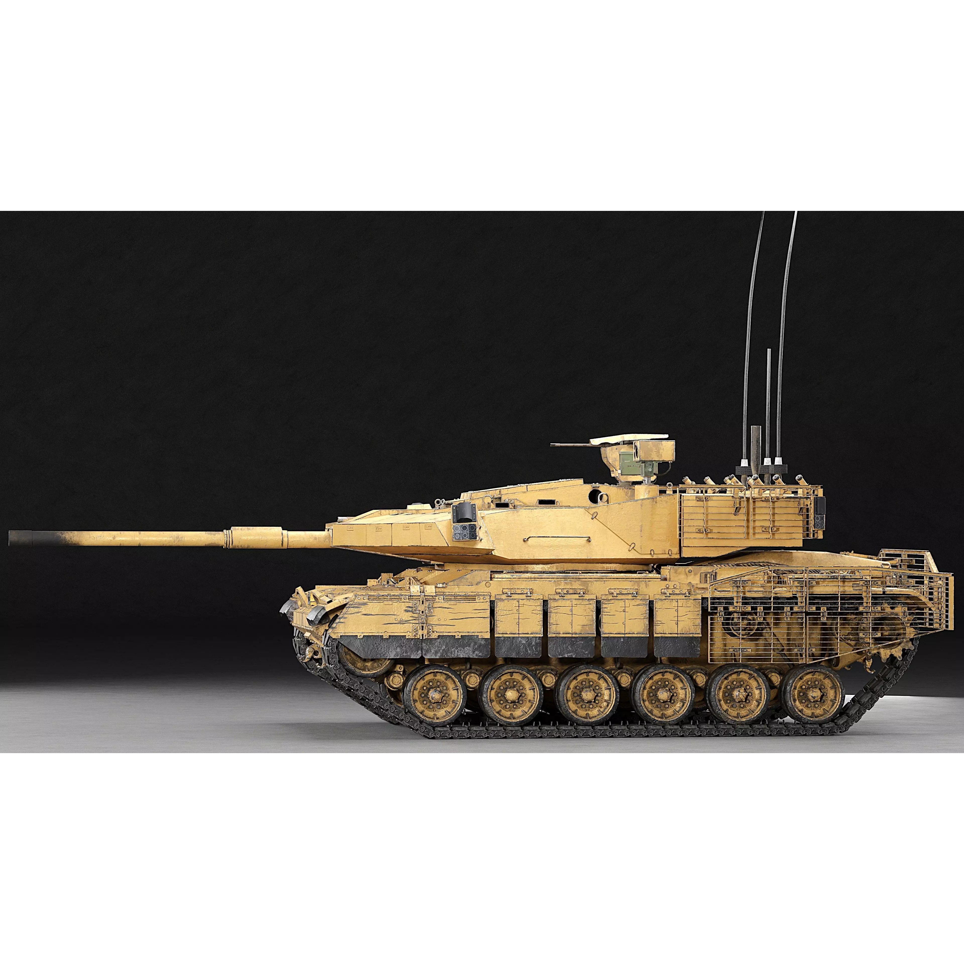 MZK Roketsan M60 - Low-Poly Game-Ready 3D Model - View 20