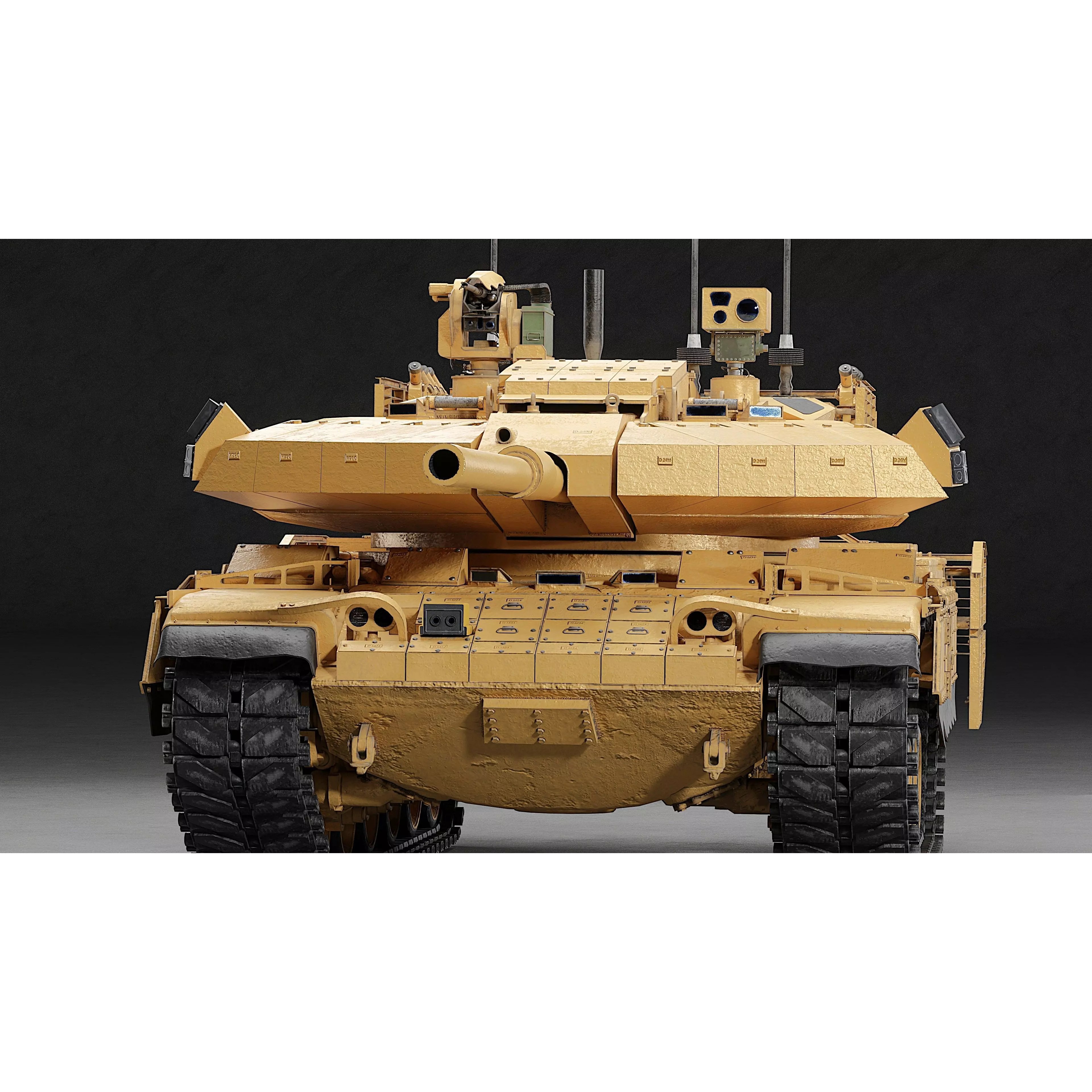 MZK Roketsan M60 - Low-Poly Game-Ready 3D Model - View 25