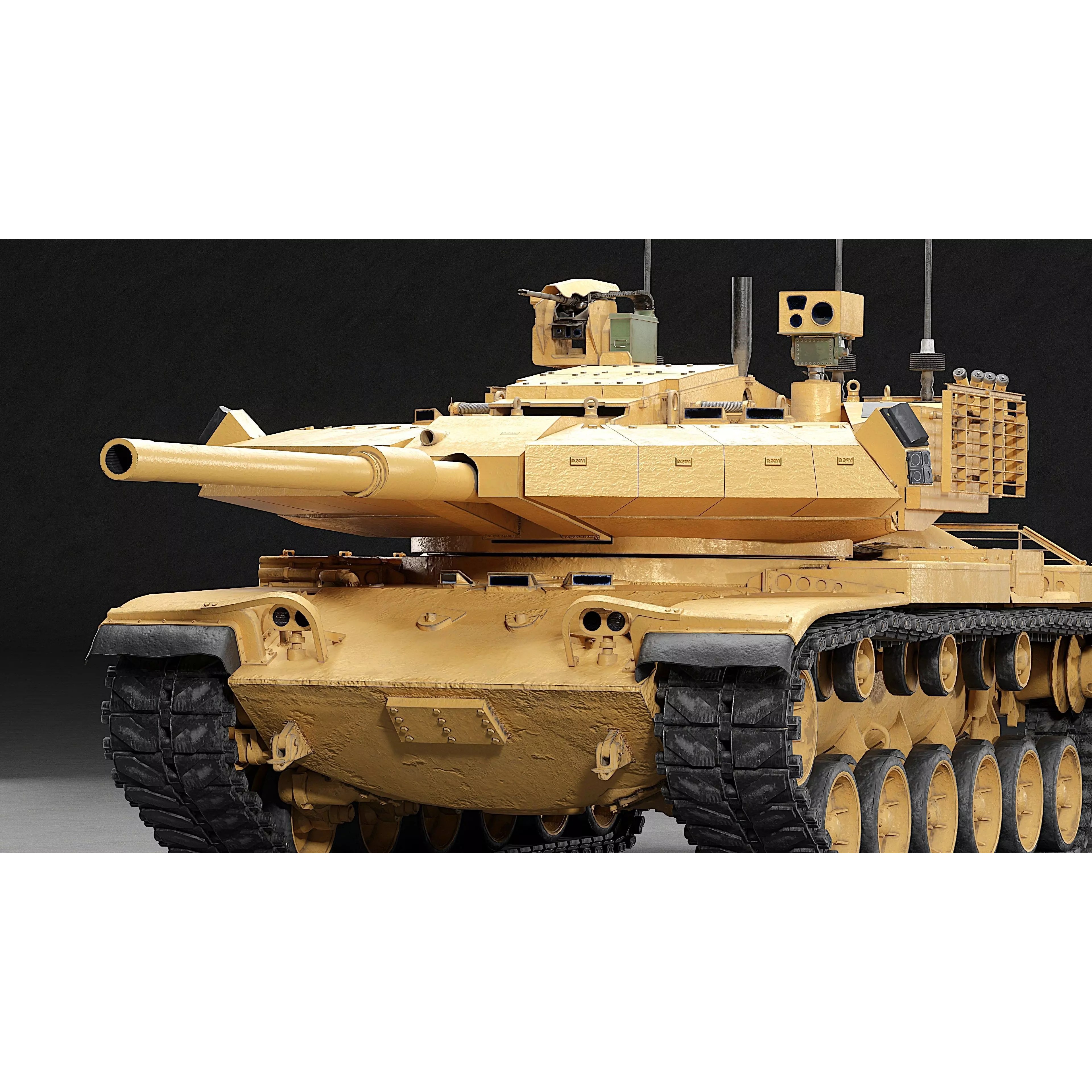 MZK Roketsan M60 - Low-Poly Game-Ready 3D Model - View 26