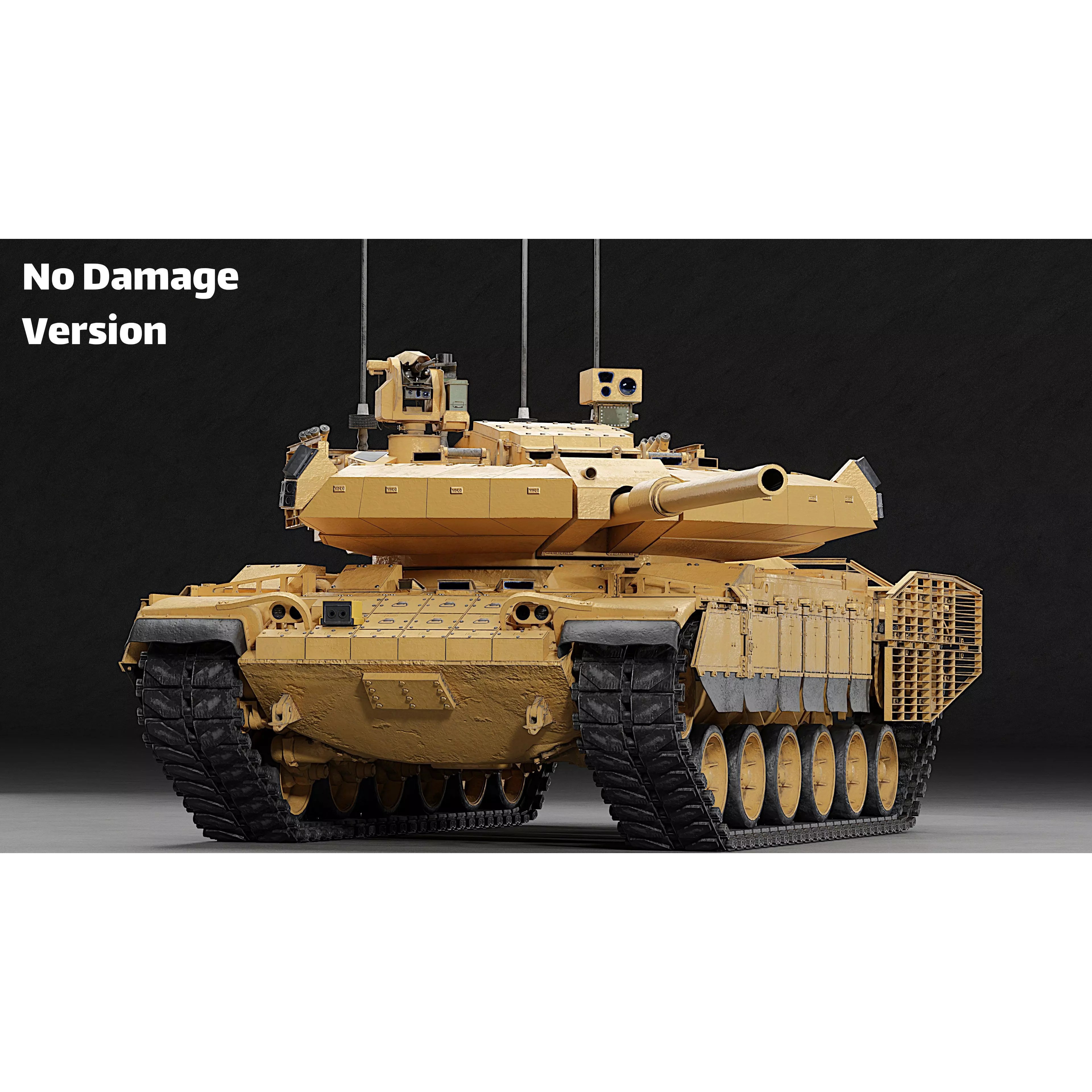 MZK Roketsan M60 - Low-Poly Game-Ready 3D Model - View 7