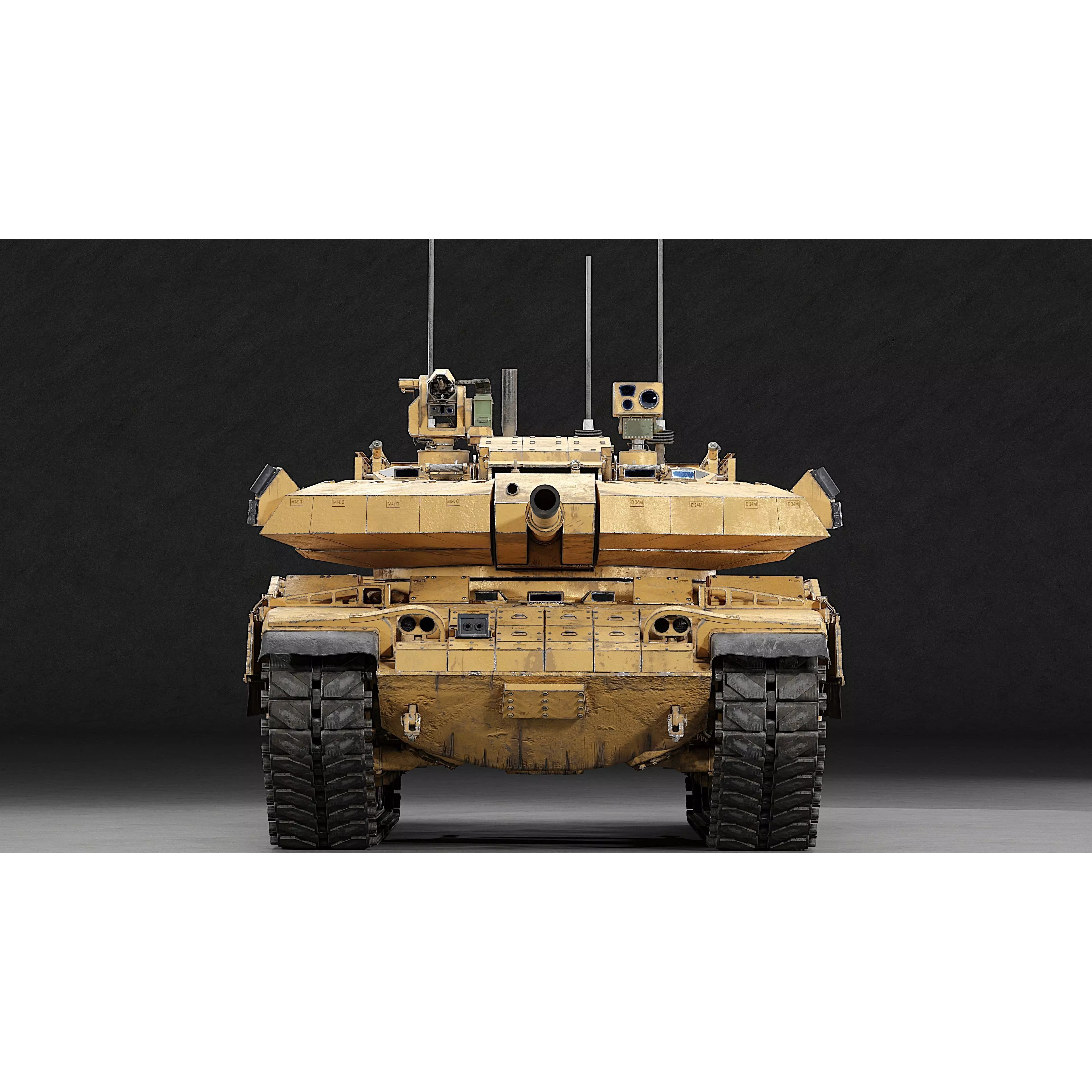 MZK Roketsan M60 - Low-Poly Game-Ready 3D Model - View 8