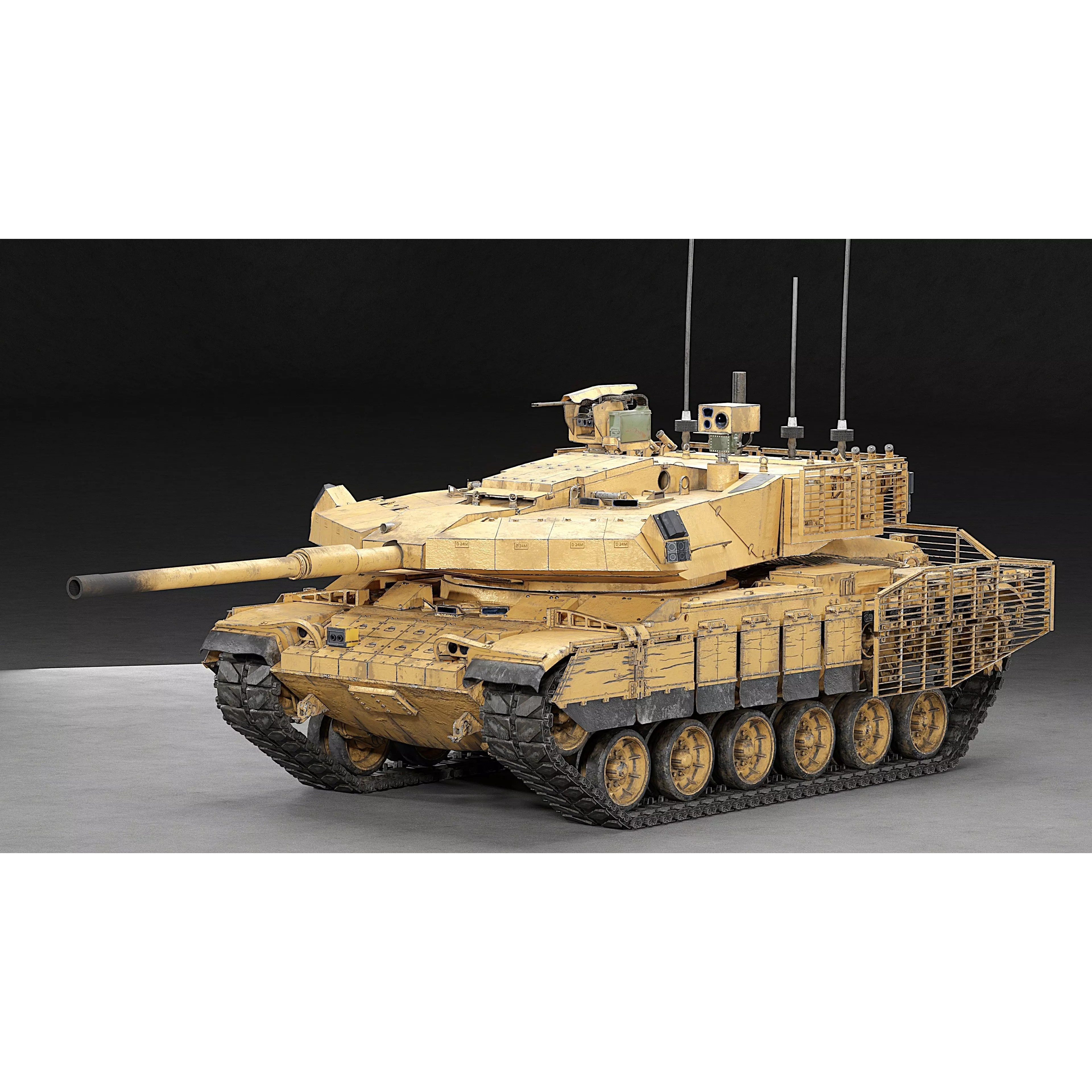 MZK Roketsan M60 - Low-Poly Game-Ready 3D Model - View 9