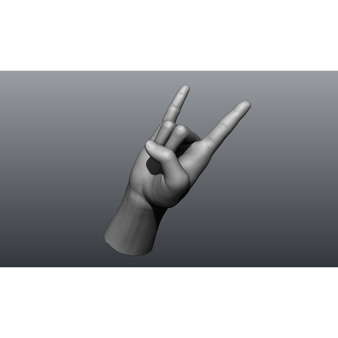 Female Hands 3D Model – Realistic Sculpt, ZTL & OBJ Formats - View 5