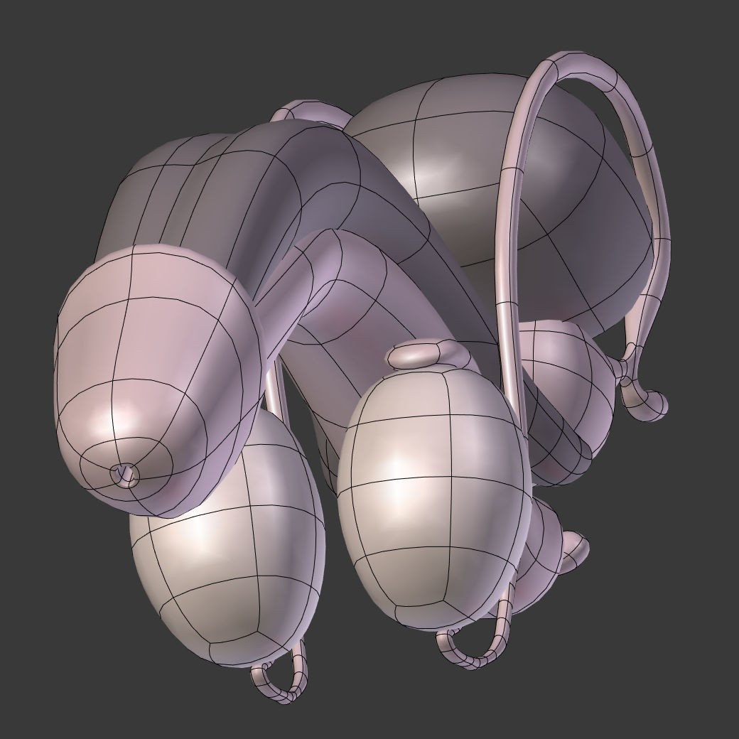 Reproductive System 3D Model – Low Poly Anatomy Asset, FBX - View 18