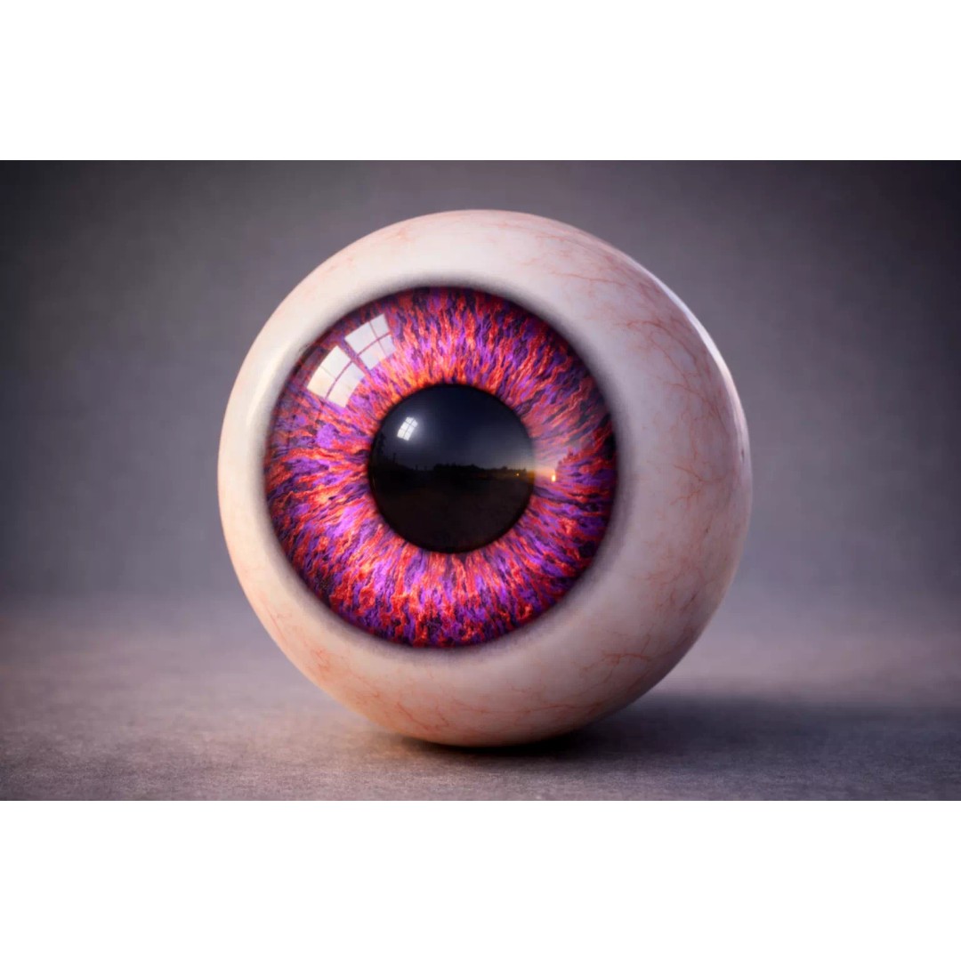 Human Eye 3D Model – Ultra Realistic Anatomical Asset, FBX - View 8