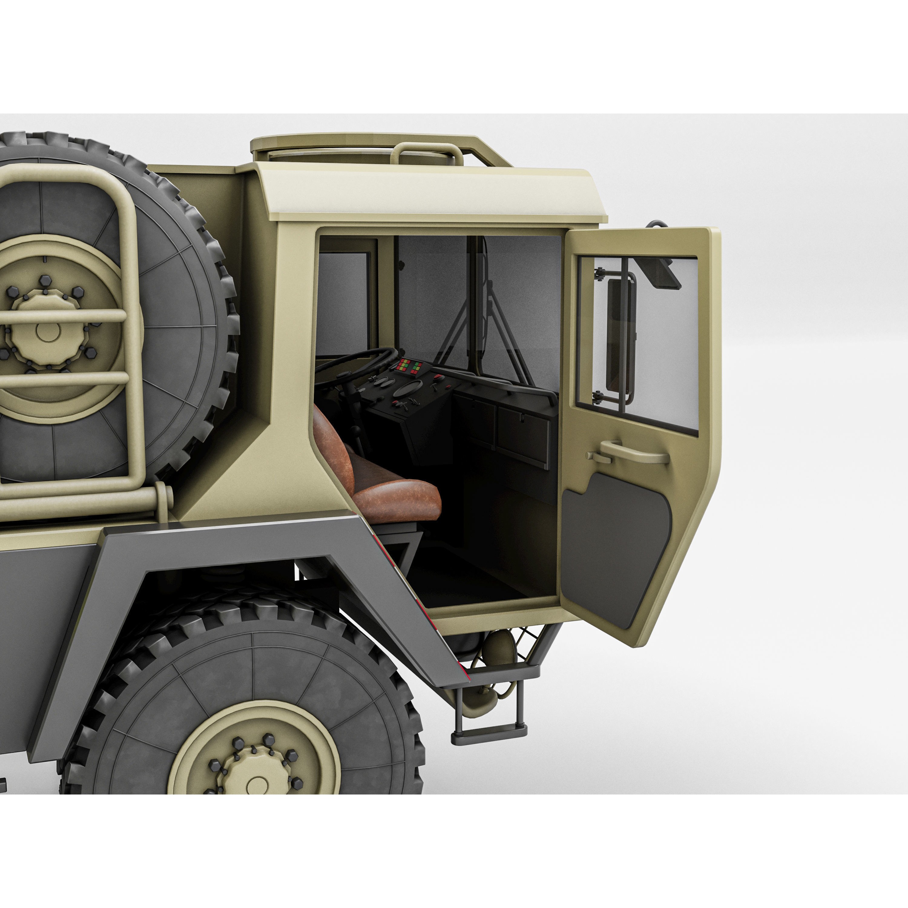MPQ-53 Radar System - High-Quality 3D Model - View 10