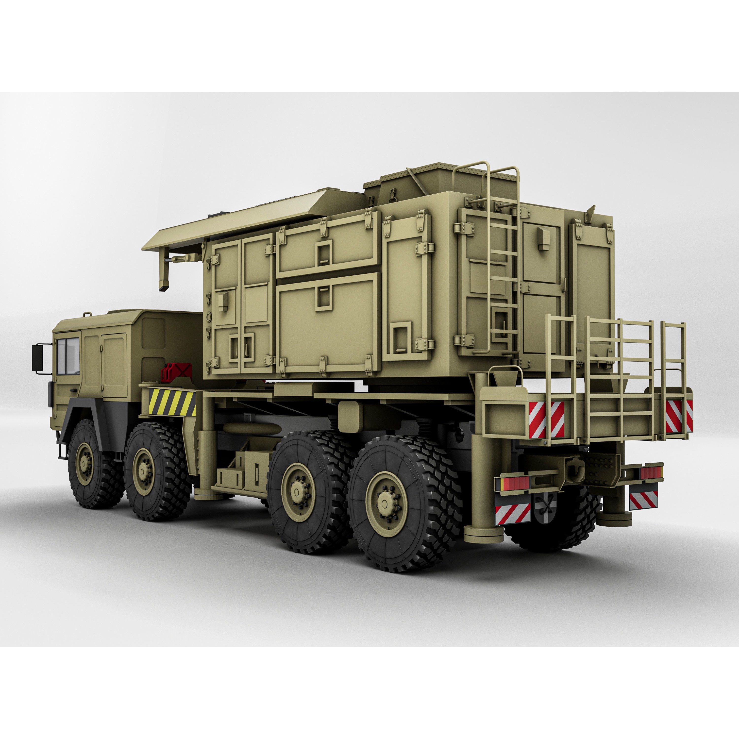 MPQ-53 Radar System - High-Quality 3D Model - View 11