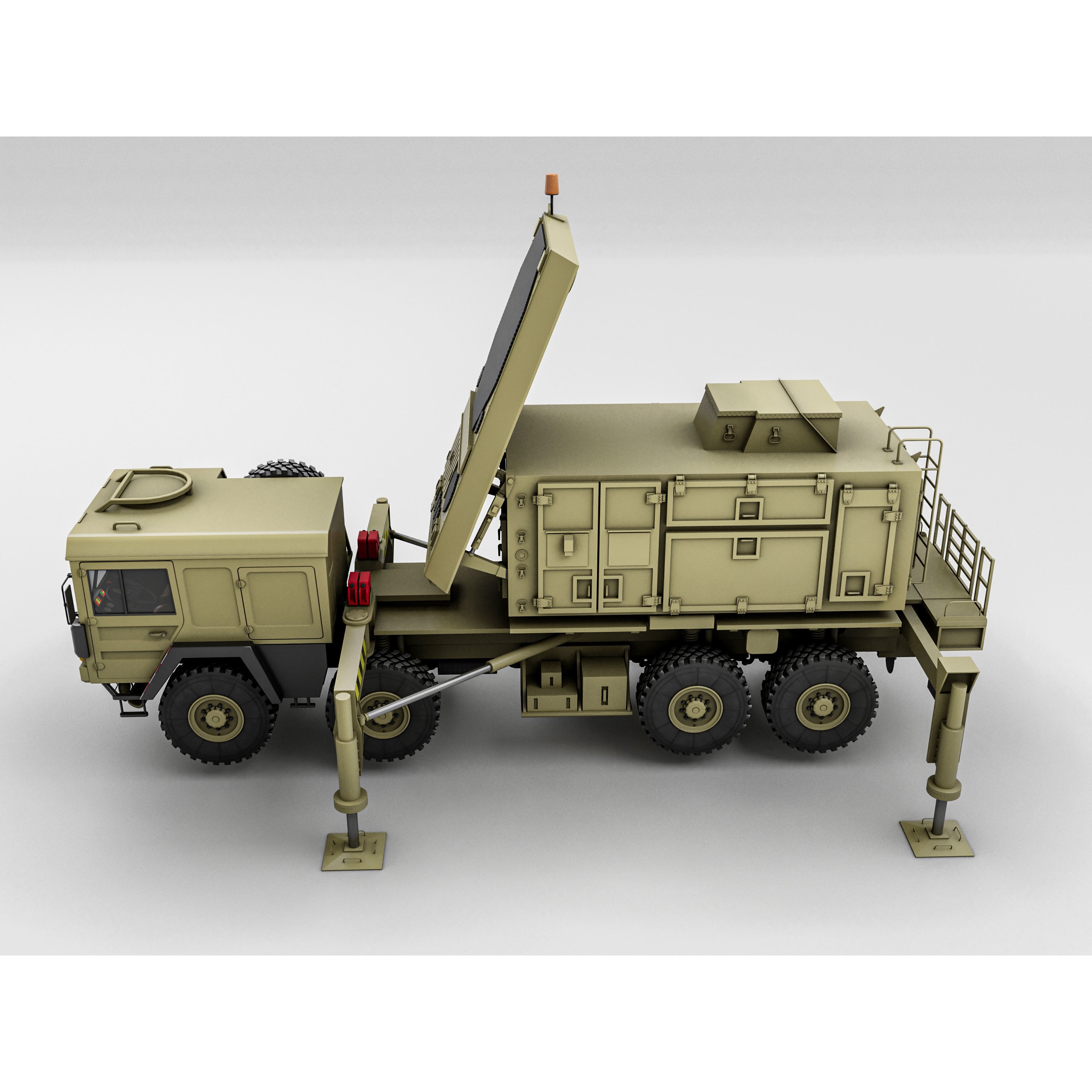 MPQ-53 Radar System - High-Quality 3D Model - View 13