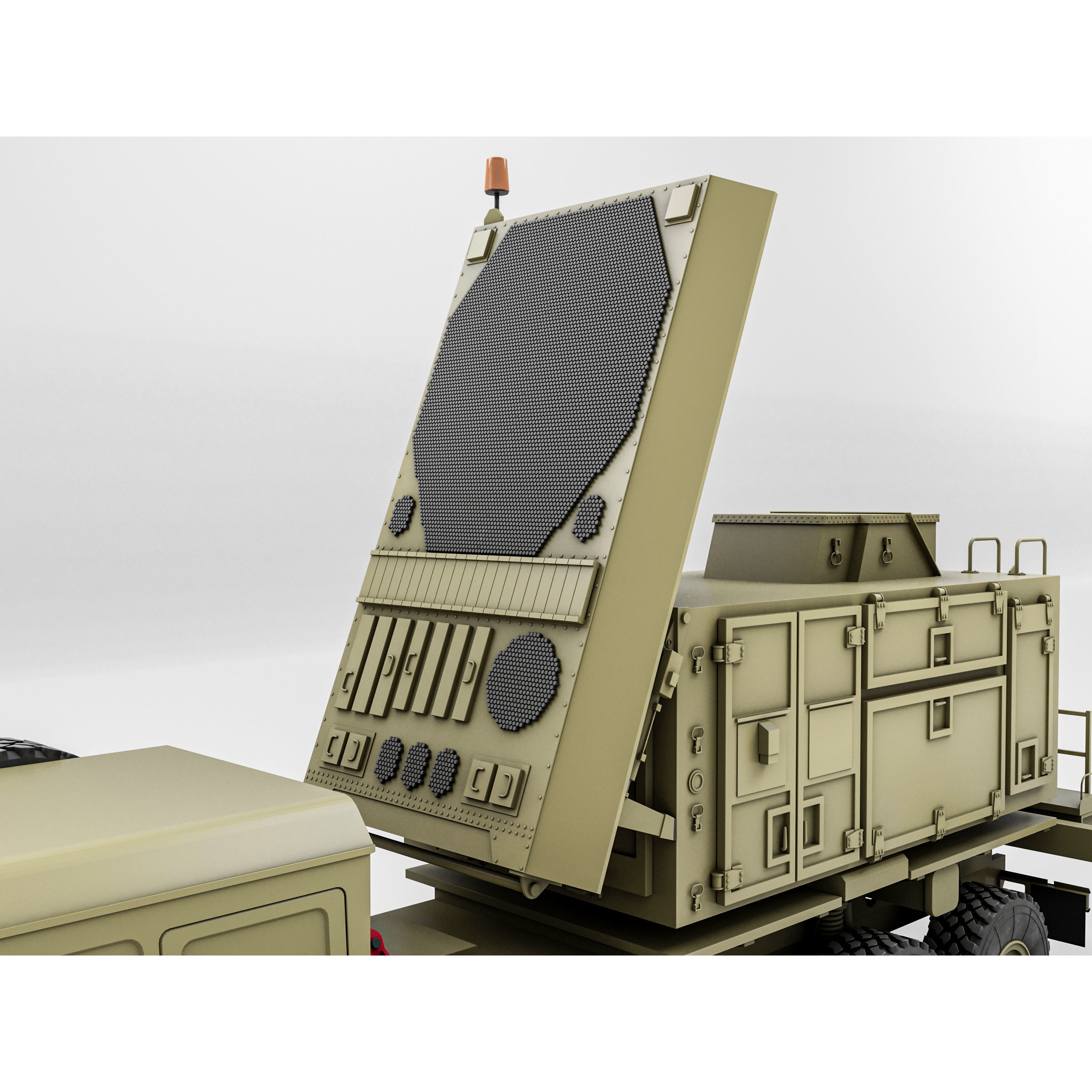 MPQ-53 Radar System - High-Quality 3D Model - View 14