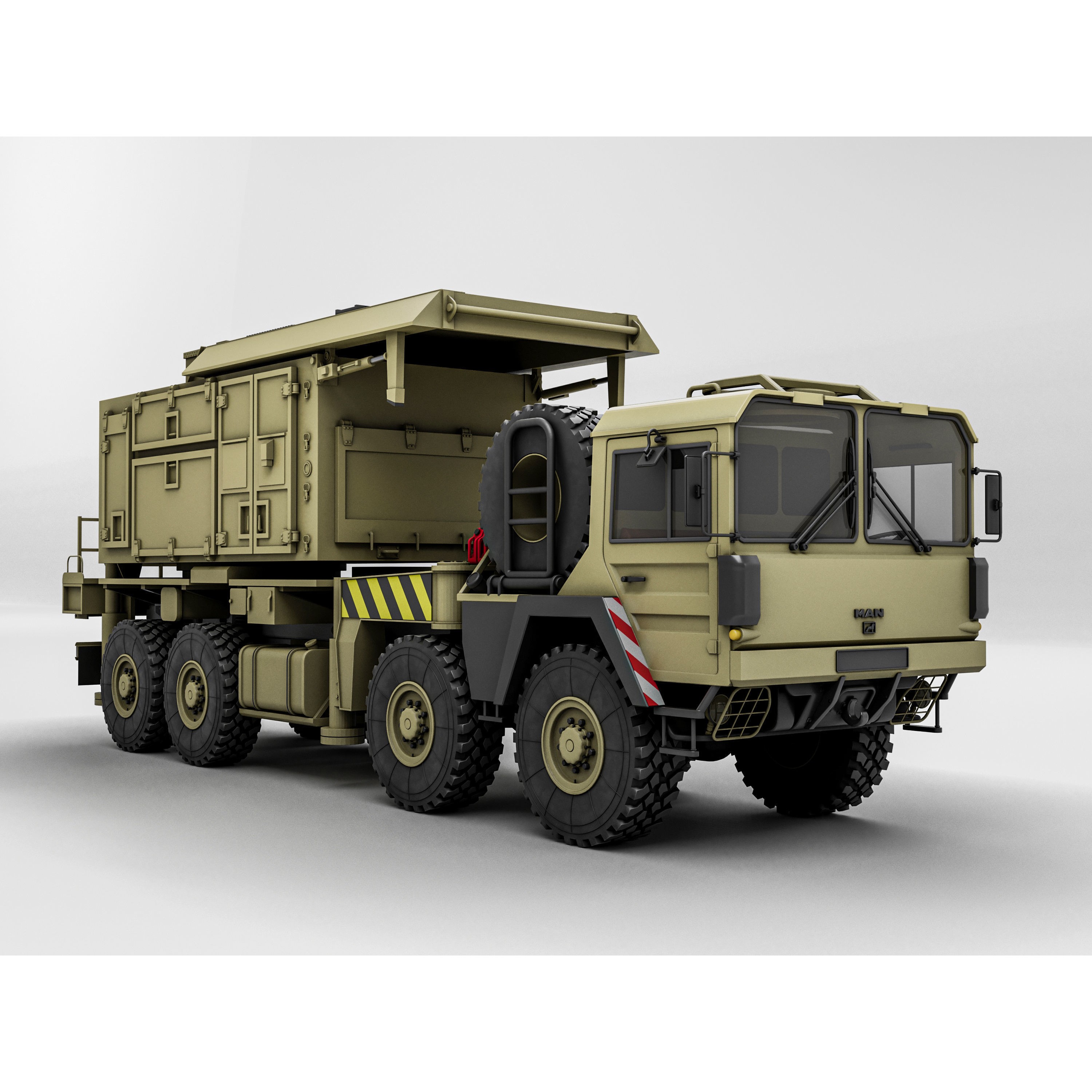 MPQ-53 Radar System - High-Quality 3D Model - View 16