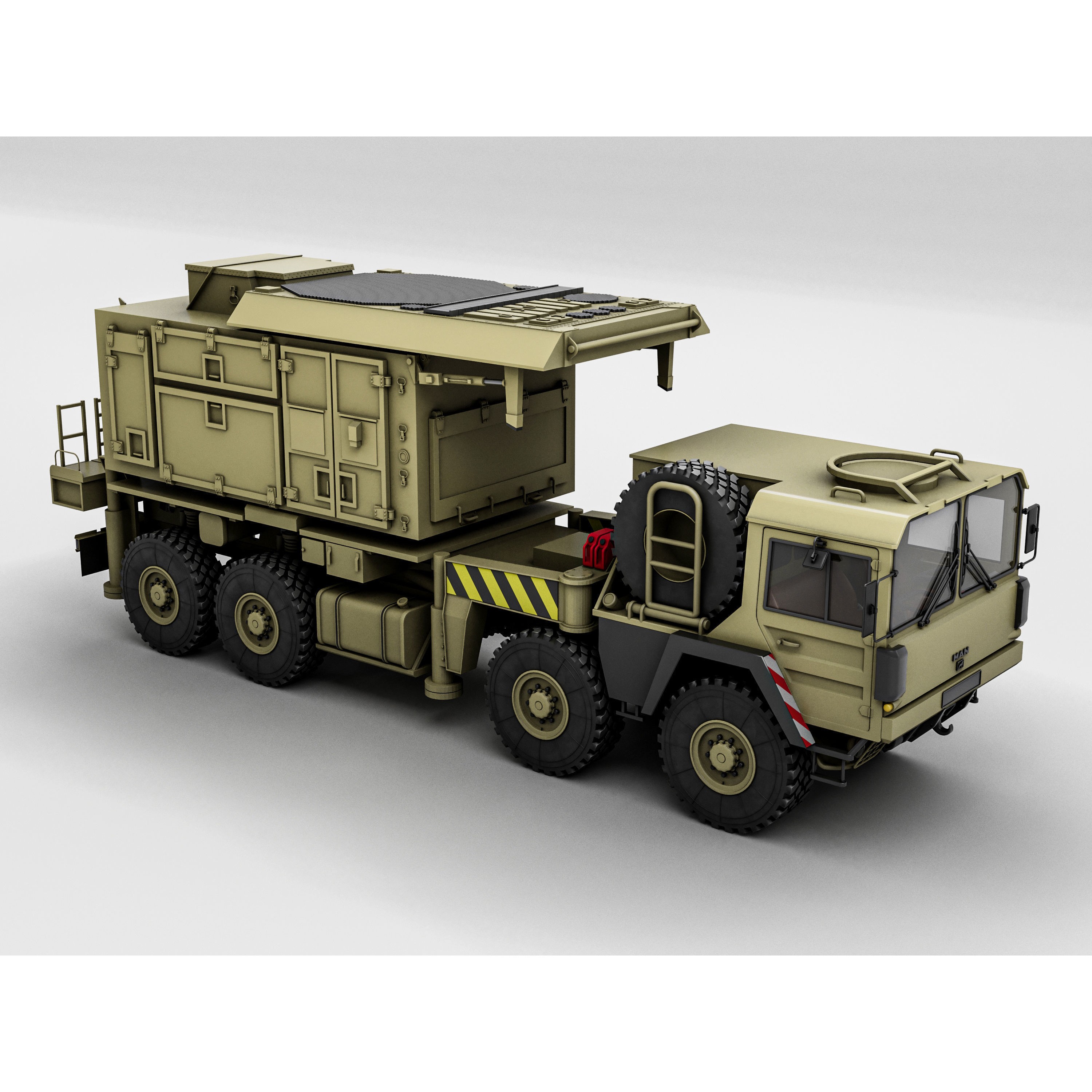 MPQ-53 Radar System - High-Quality 3D Model - View 18