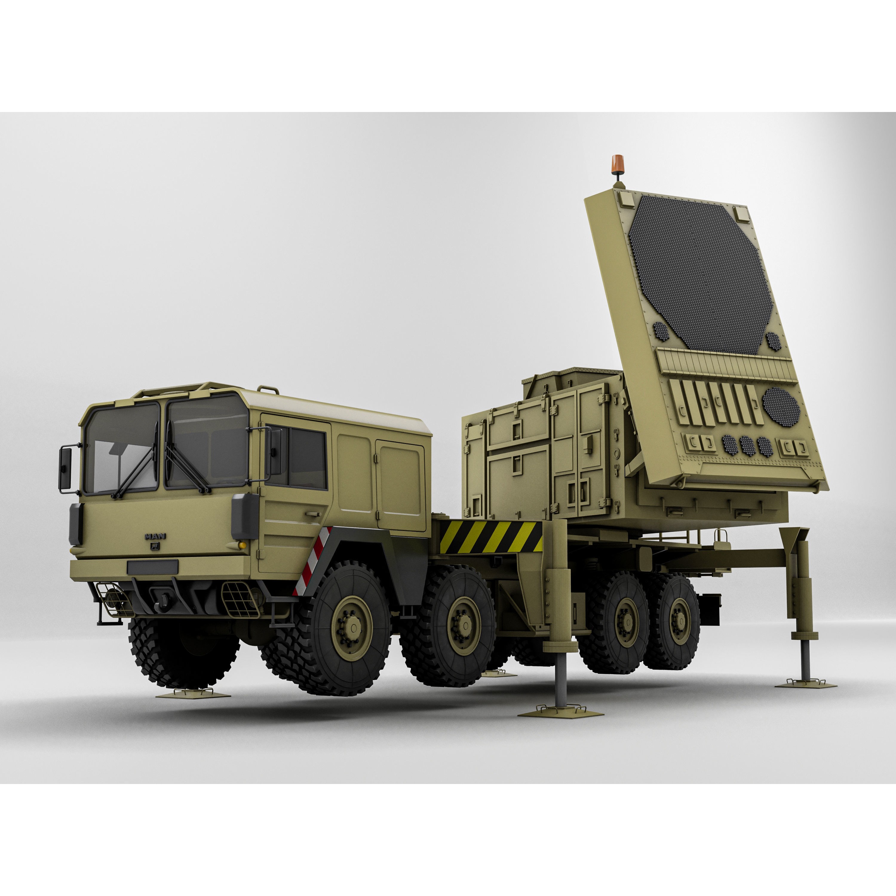 MPQ-53 Radar System - High-Quality 3D Model - View 19