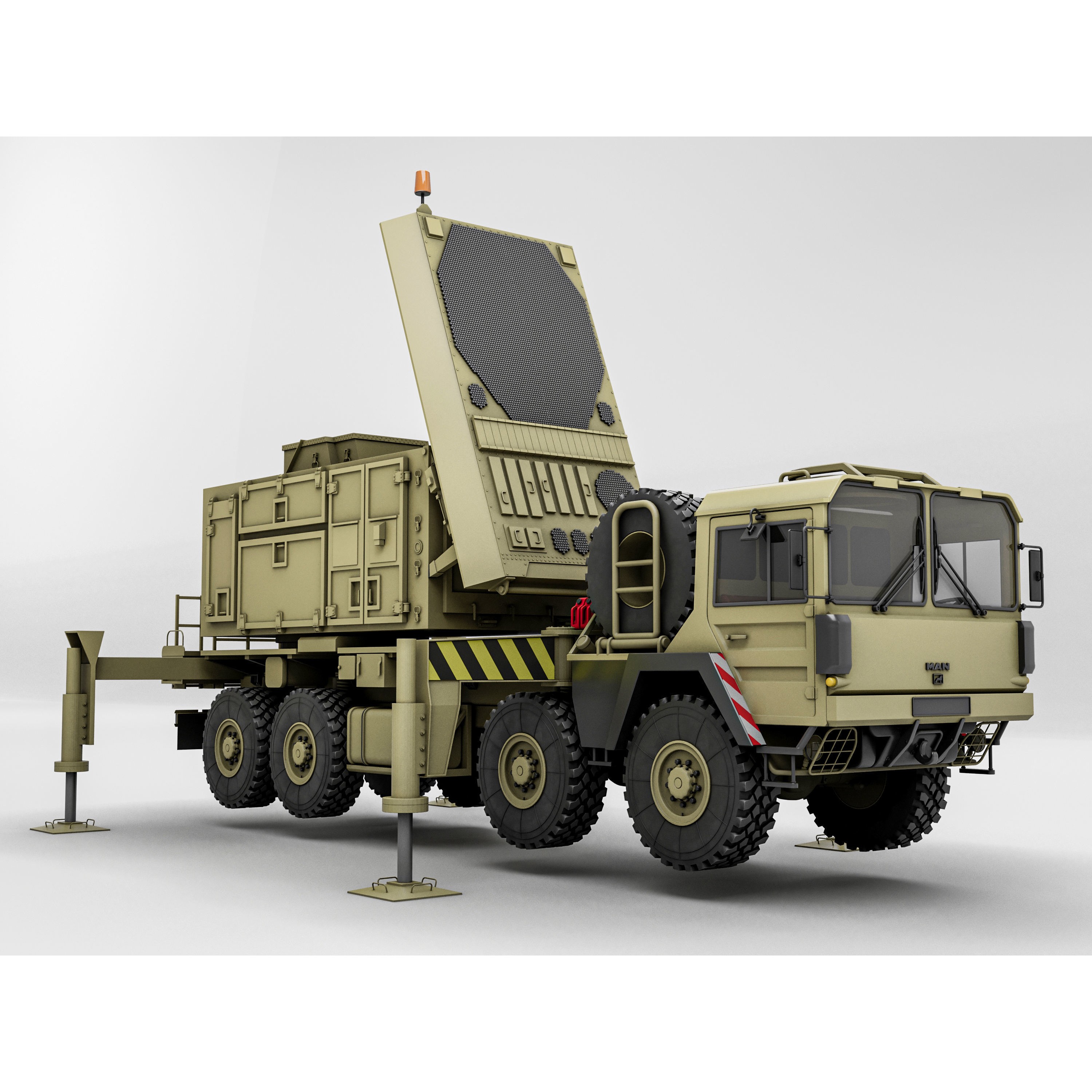MPQ-53 Radar System - High-Quality 3D Model - View 21