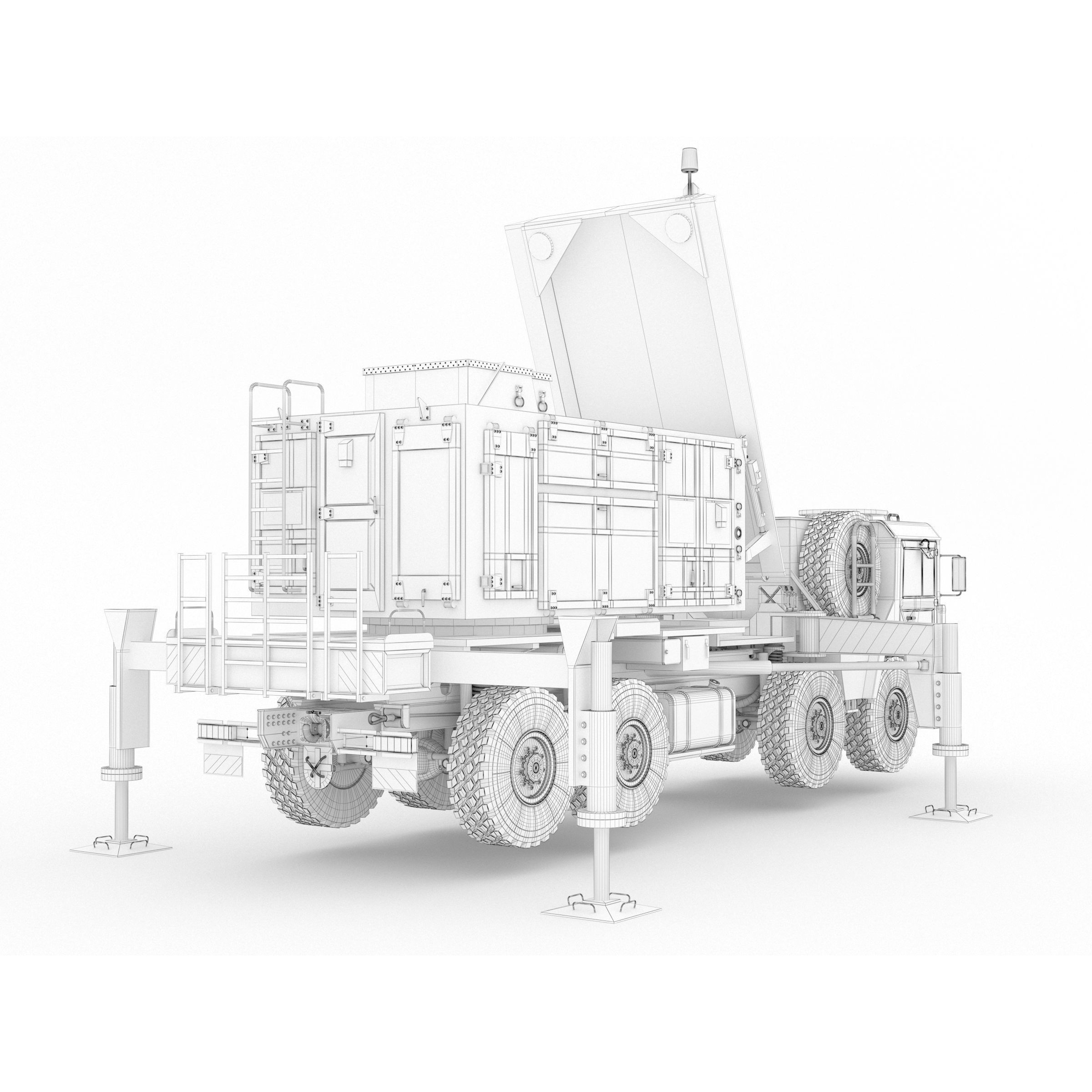 MPQ-53 Radar System - High-Quality 3D Model - View 22