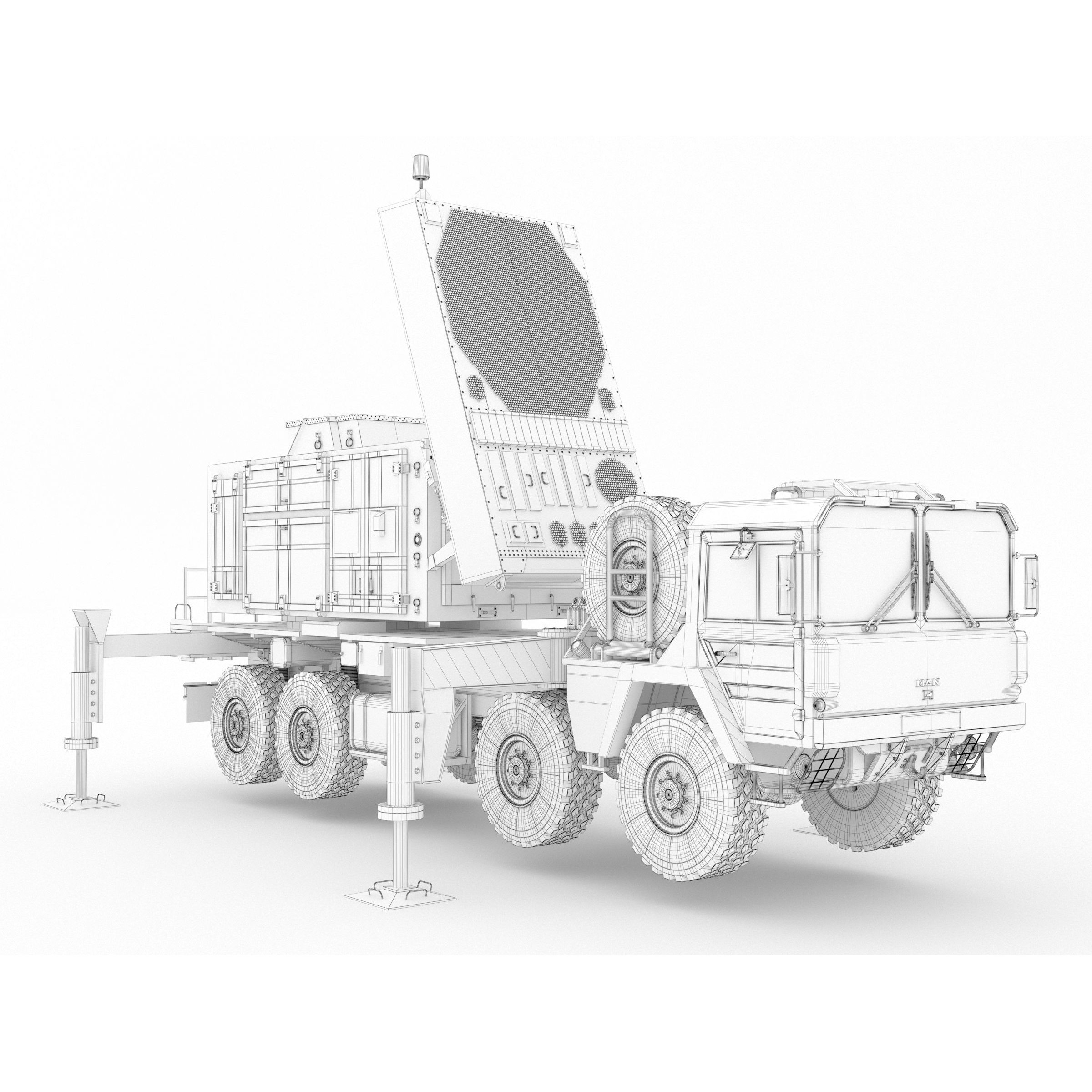 MPQ-53 Radar System - High-Quality 3D Model - View 23