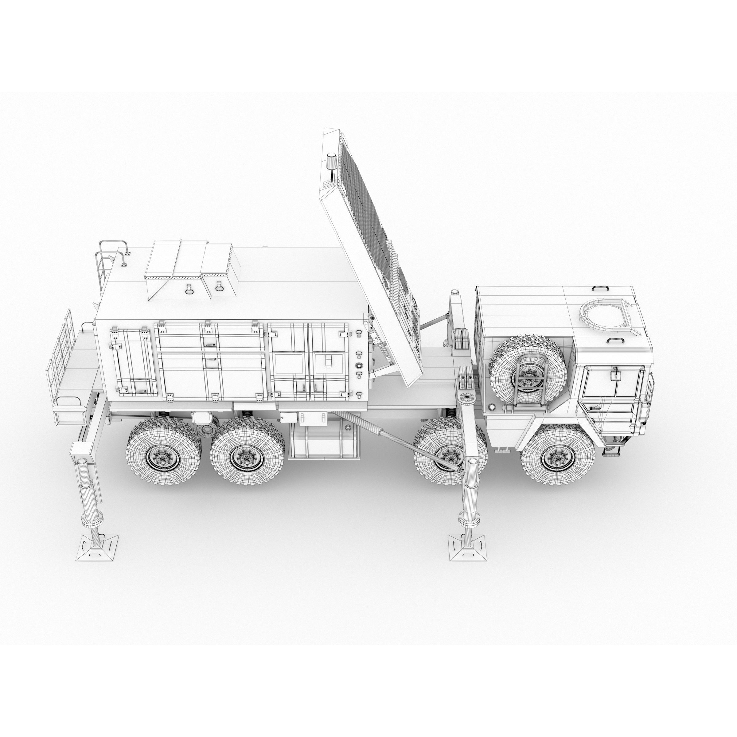 MPQ-53 Radar System - High-Quality 3D Model - View 25