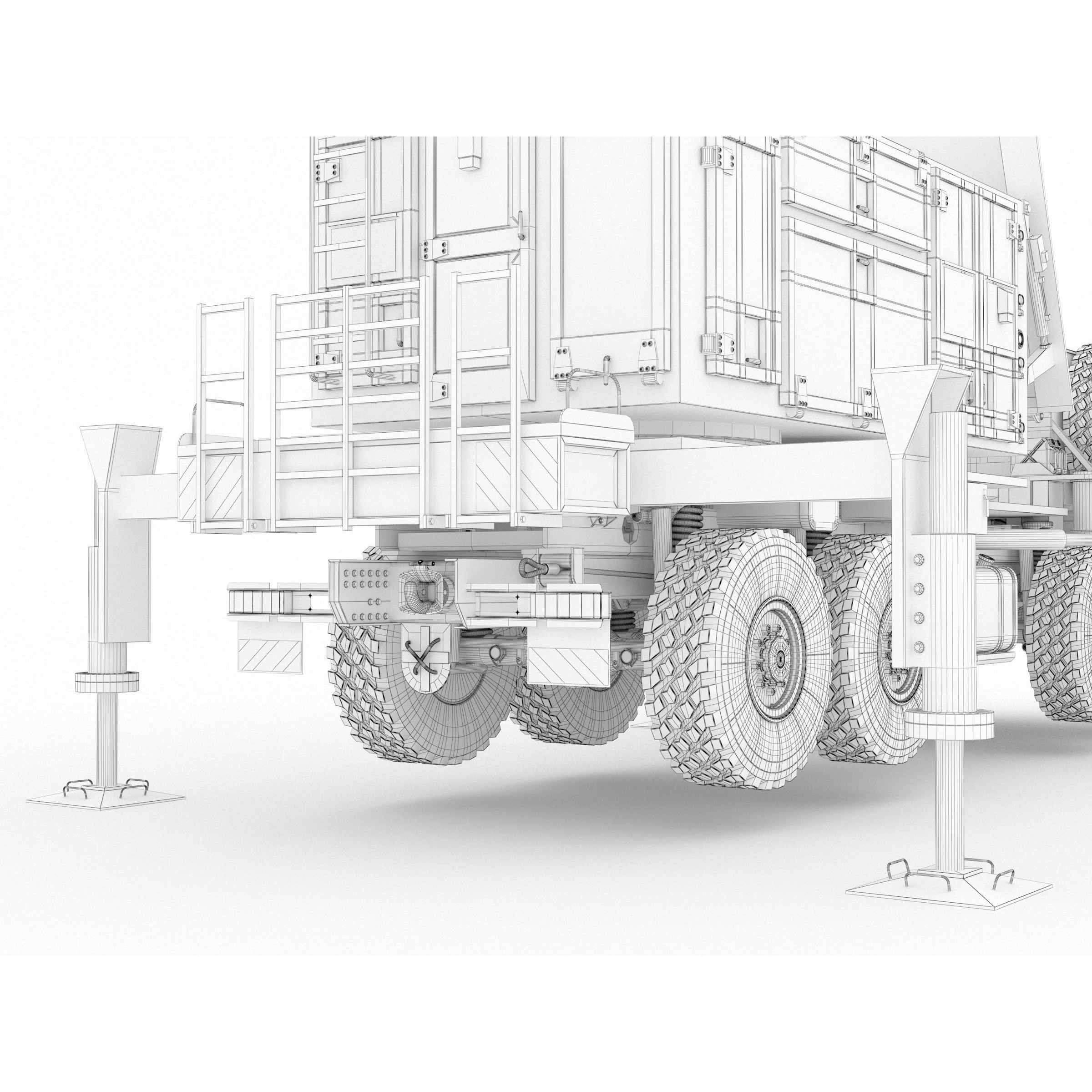 MPQ-53 Radar System - High-Quality 3D Model - View 26