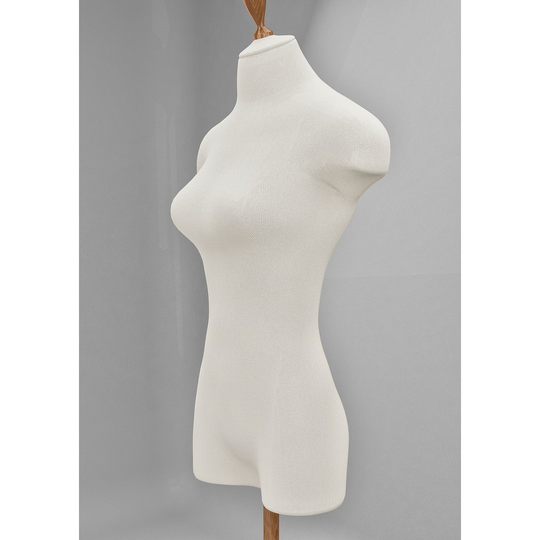 Tailor's Dummy 3D Model – Realistic Mannequin for Fashion Design, FBX - View 10