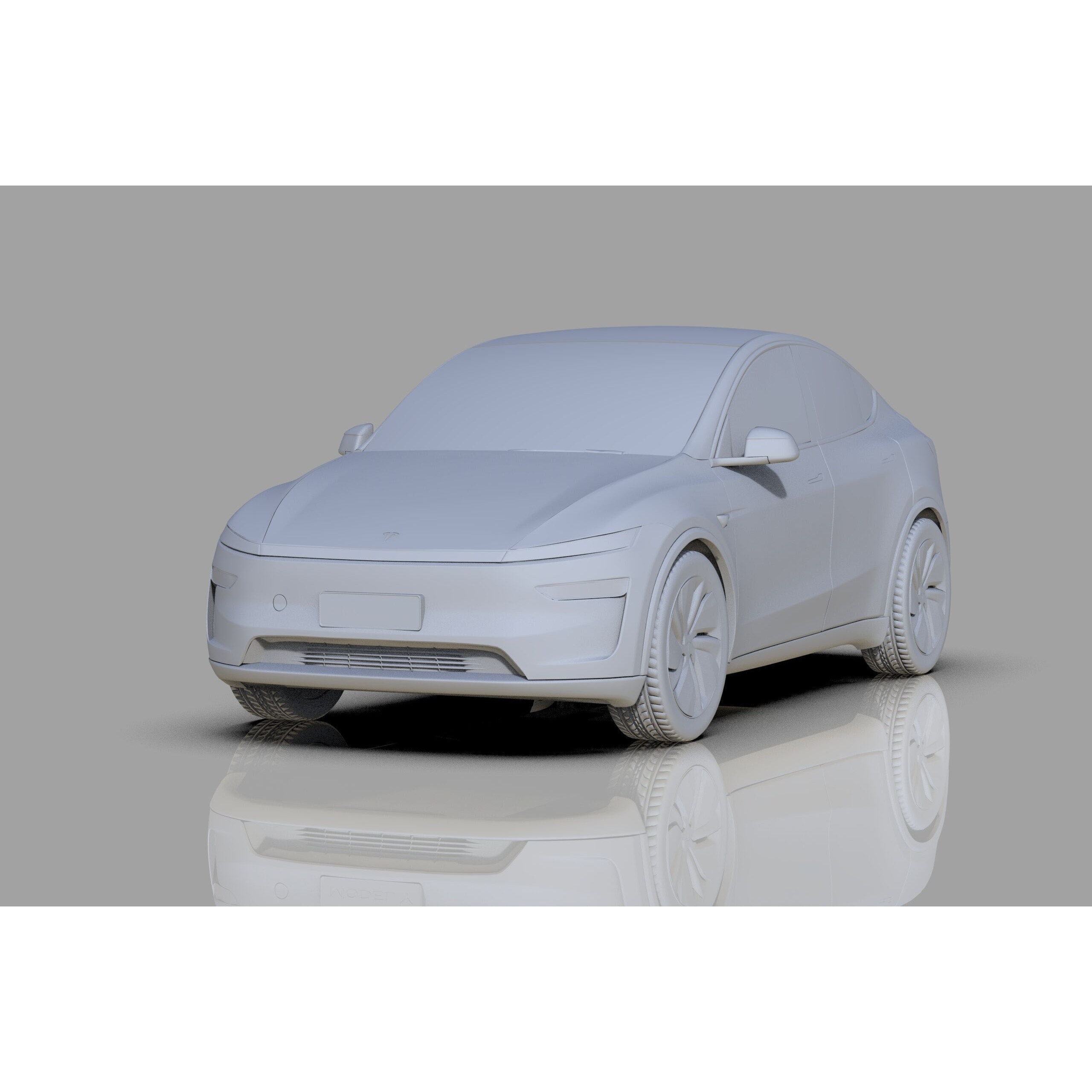 Tesla Model Y 2025 - High-Poly Interior 3D Model - View 37