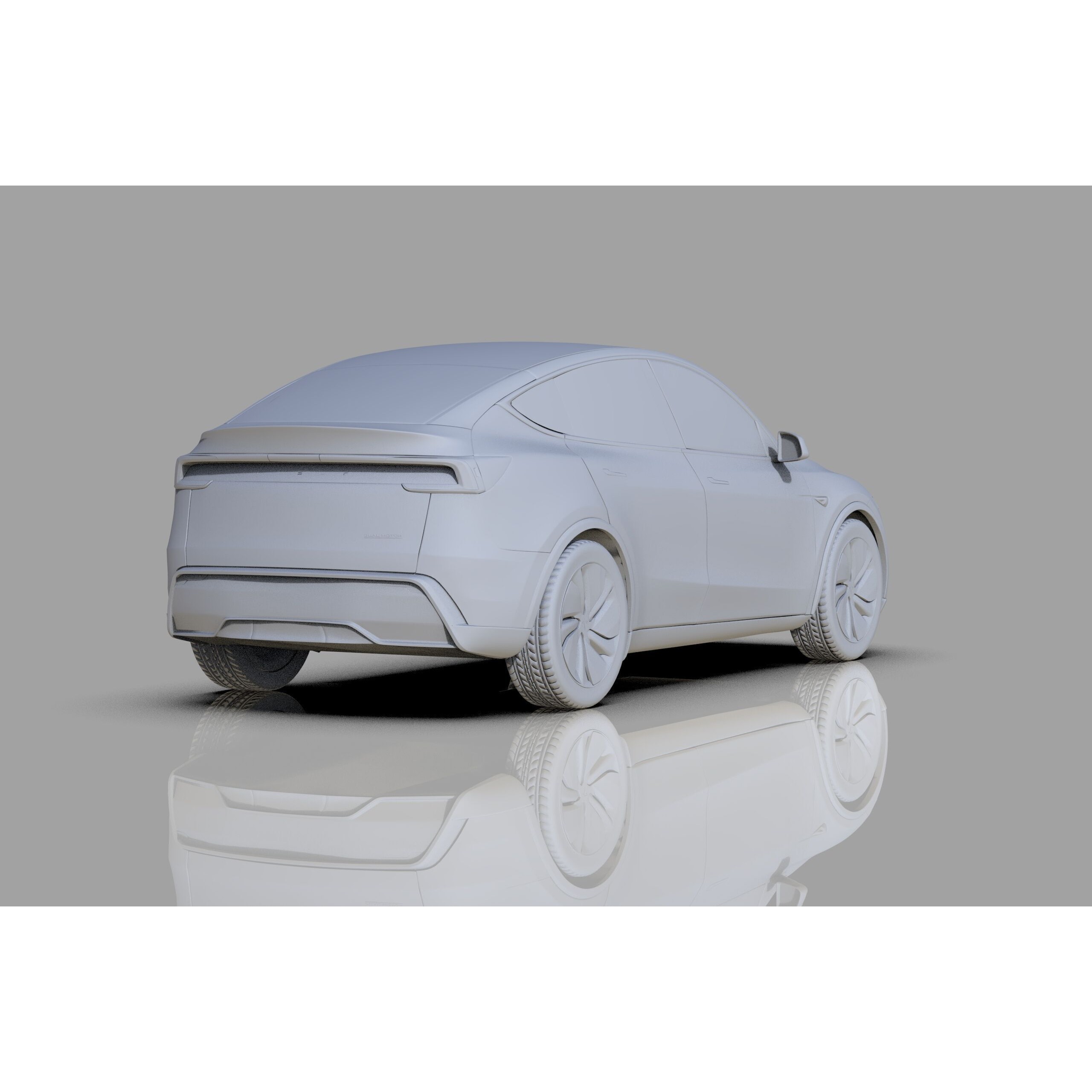 Tesla Model Y 2025 - High-Poly Interior 3D Model - View 40