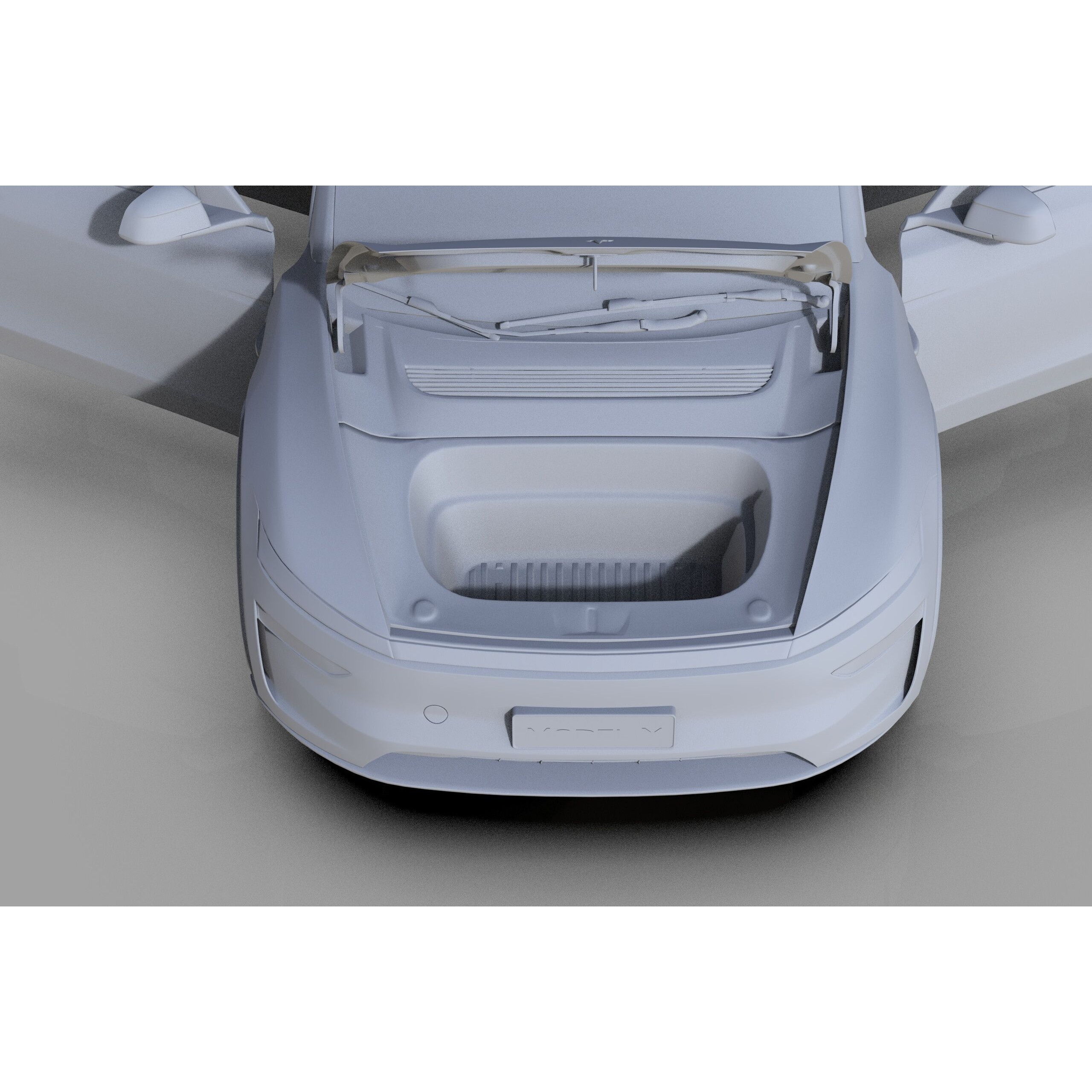 Tesla Model Y 2025 - High-Poly Interior 3D Model - View 46