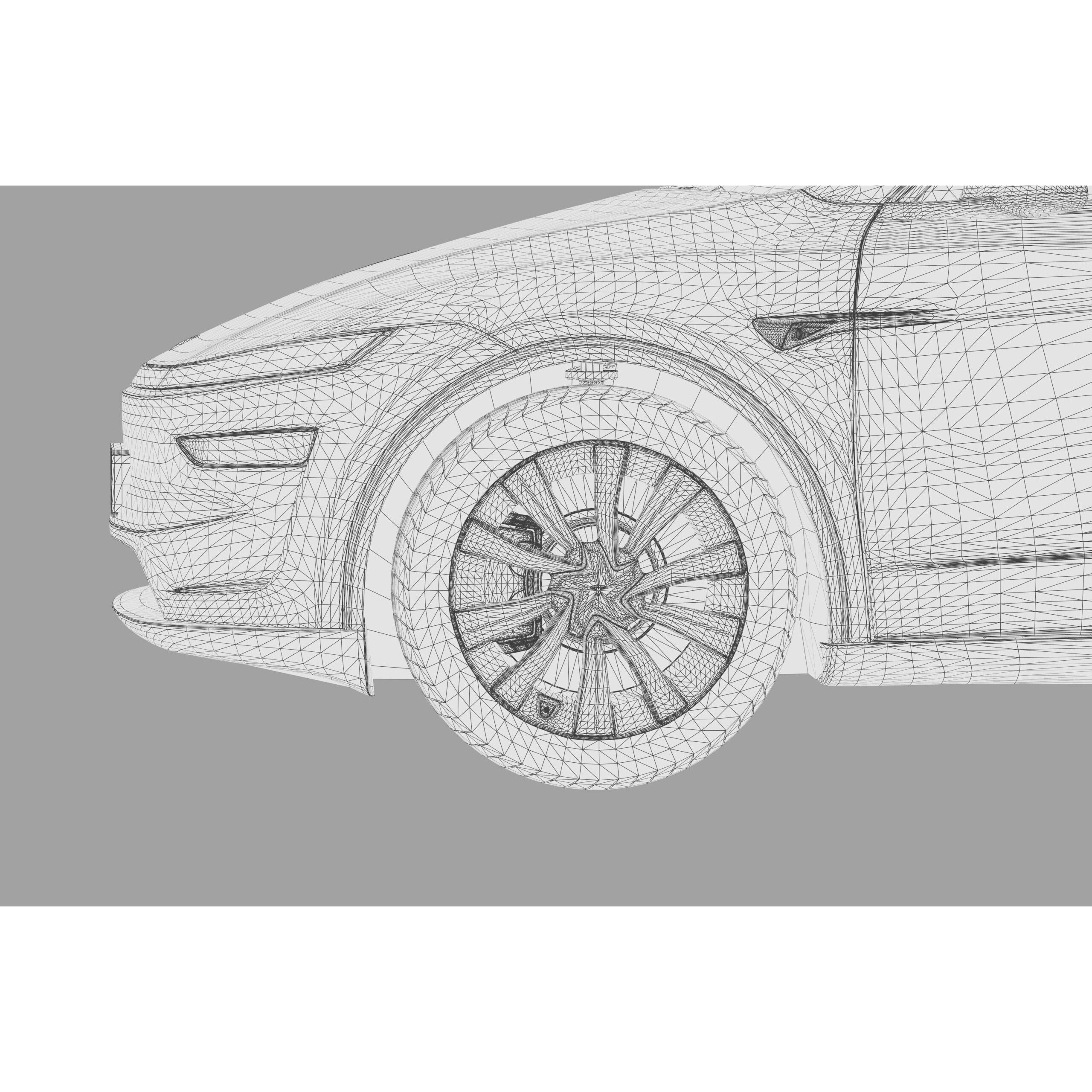 Tesla Model Y 2025 - High-Poly Interior 3D Model - View 63