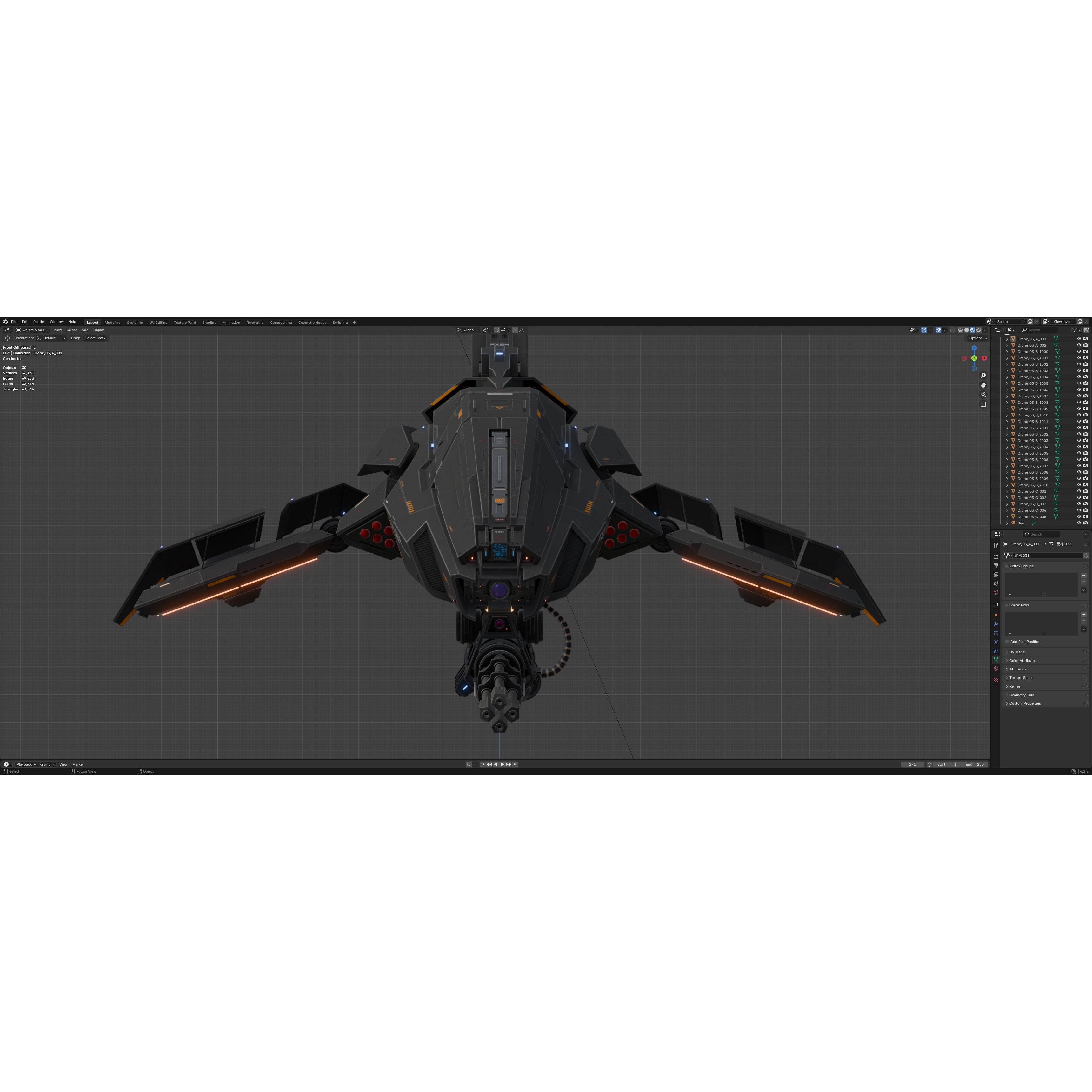 Sci-Fi Vehicle Series - Low-Poly Game-Ready 3D Model - View 18