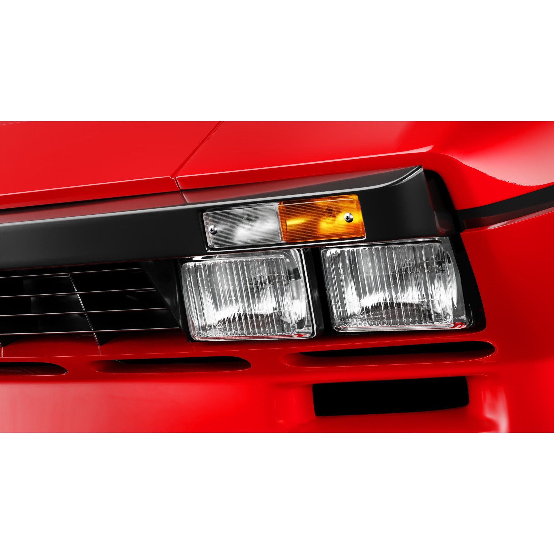 Ferrari 288 GTO - Low-Poly Game-Ready 3D Model - View 13