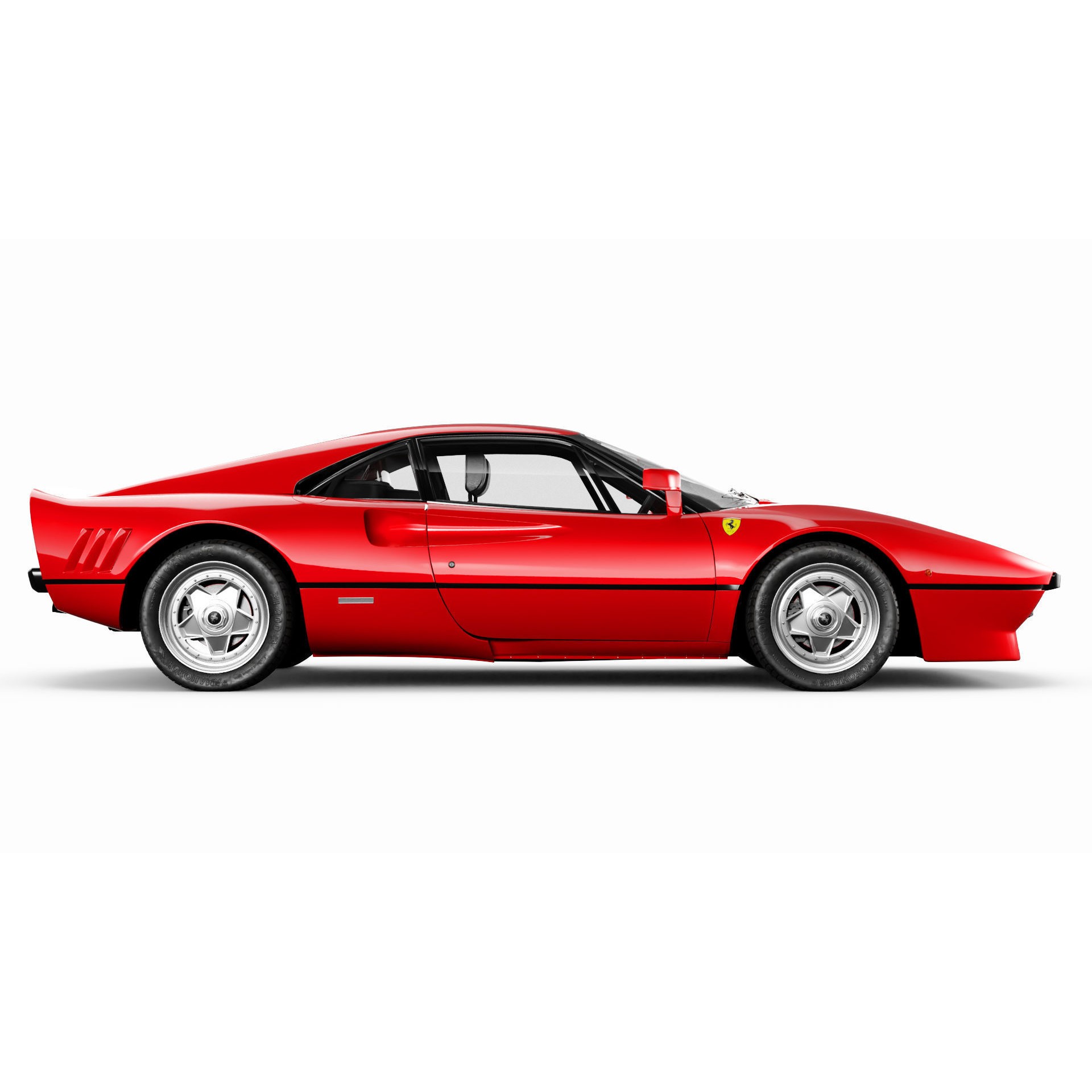Ferrari 288 GTO - Low-Poly Game-Ready 3D Model - View 14
