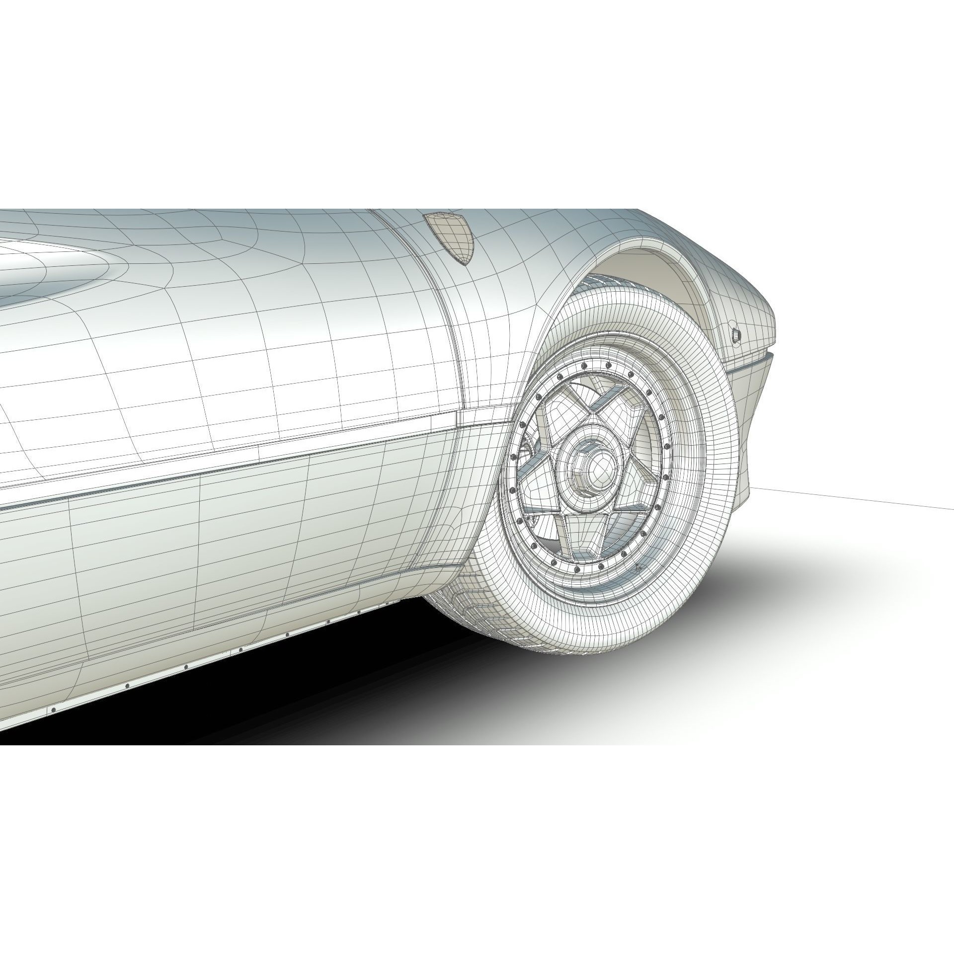 Ferrari 288 GTO - Low-Poly Game-Ready 3D Model - View 18