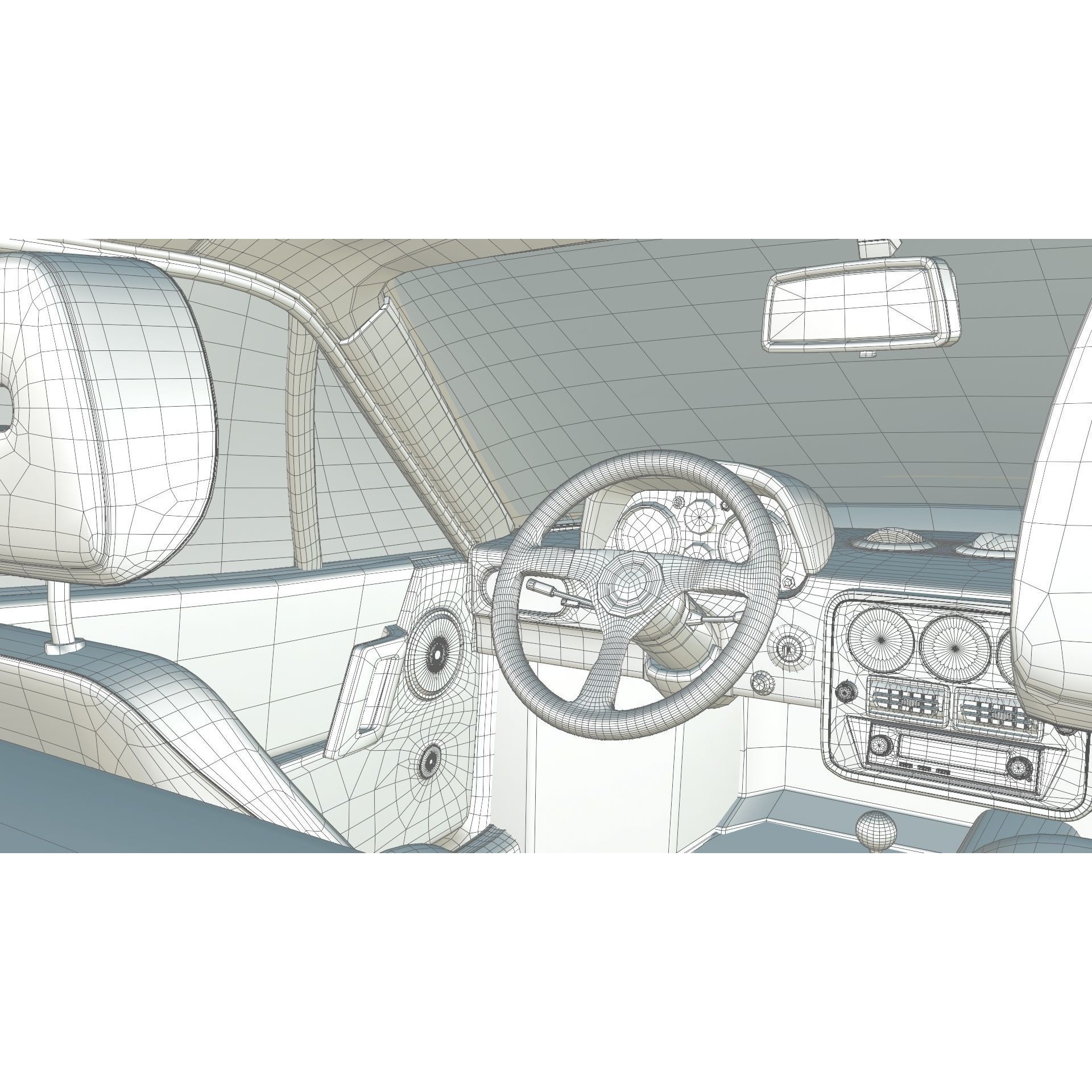 Ferrari 288 GTO - Low-Poly Game-Ready 3D Model - View 19