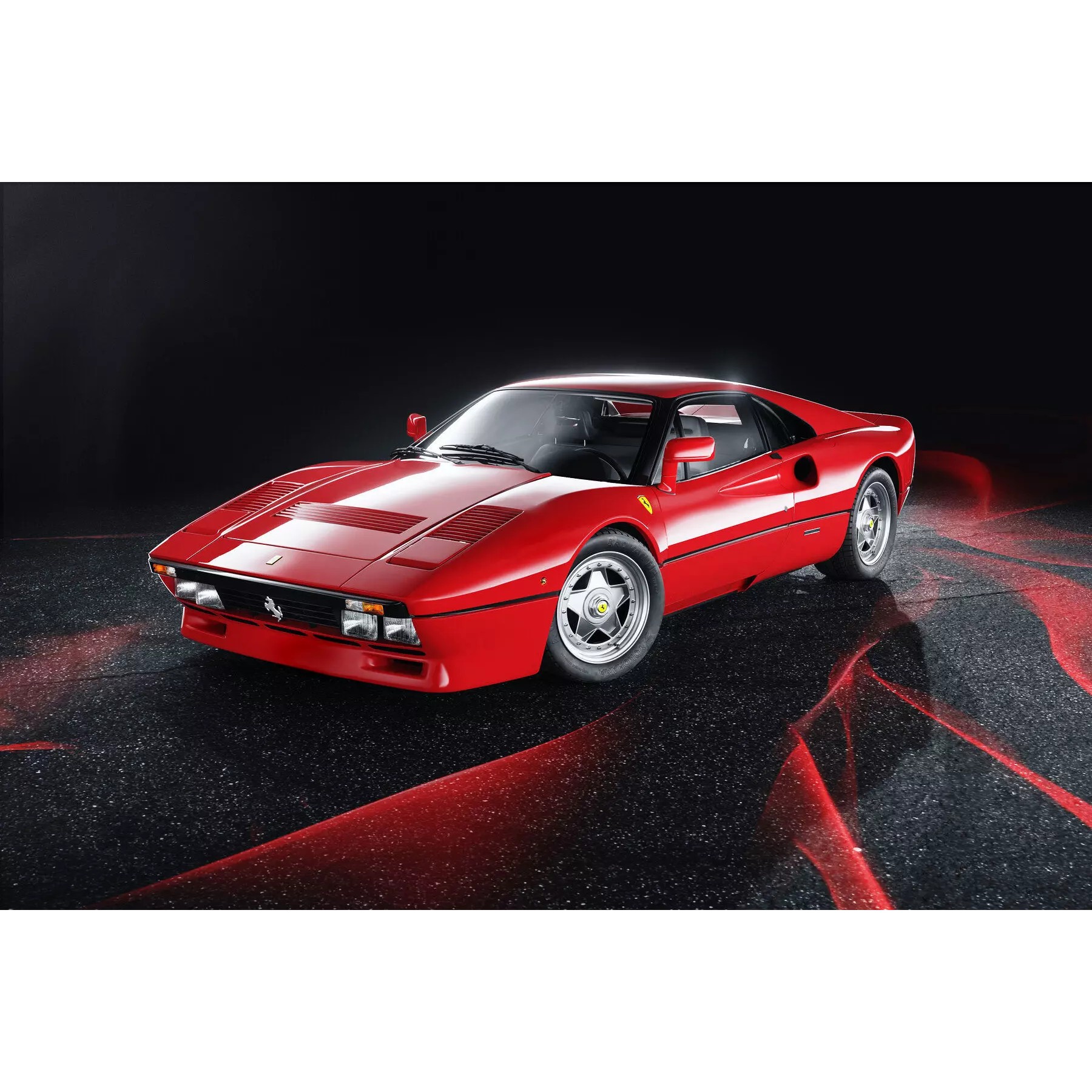 Ferrari 288 GTO - Low-Poly Game-Ready 3D Model - View 2