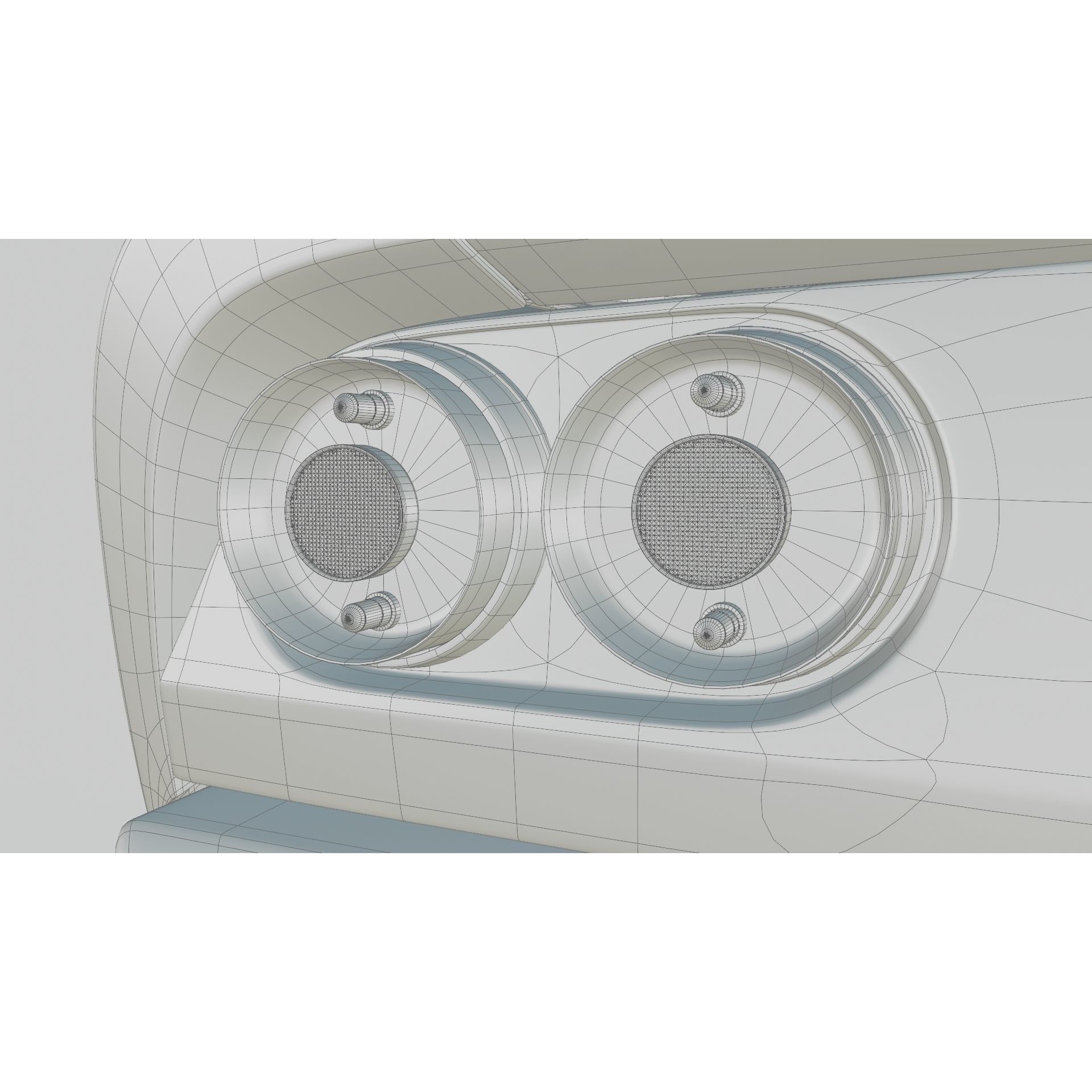 Ferrari 288 GTO - Low-Poly Game-Ready 3D Model - View 21