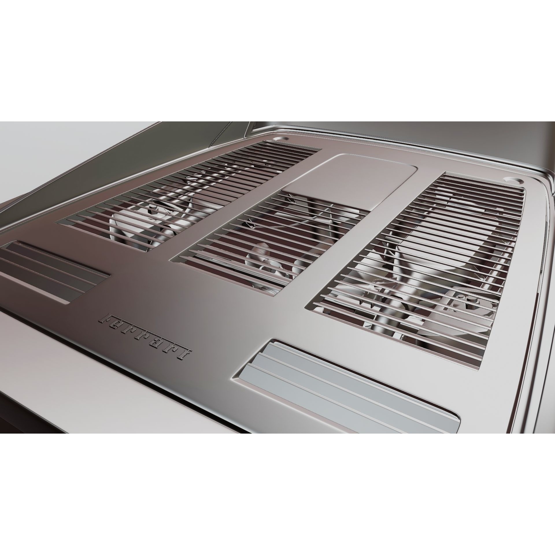 Ferrari 288 GTO - Low-Poly Game-Ready 3D Model - View 25