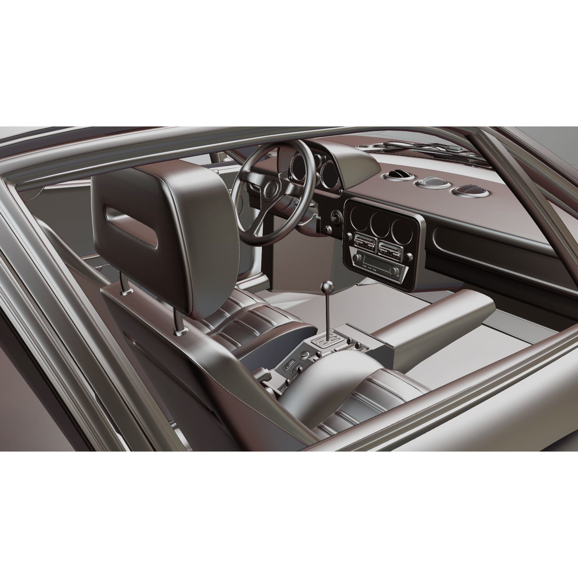 Ferrari 288 GTO - Low-Poly Game-Ready 3D Model - View 27