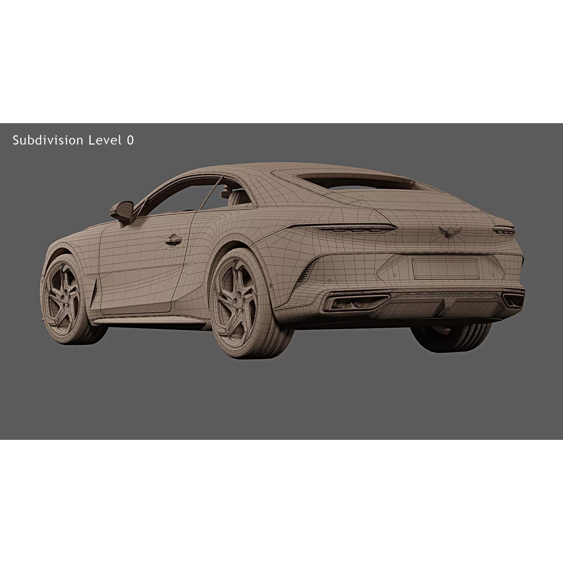 2023 Bentley Mulliner Batur - High-Quality 3D Model - View 26