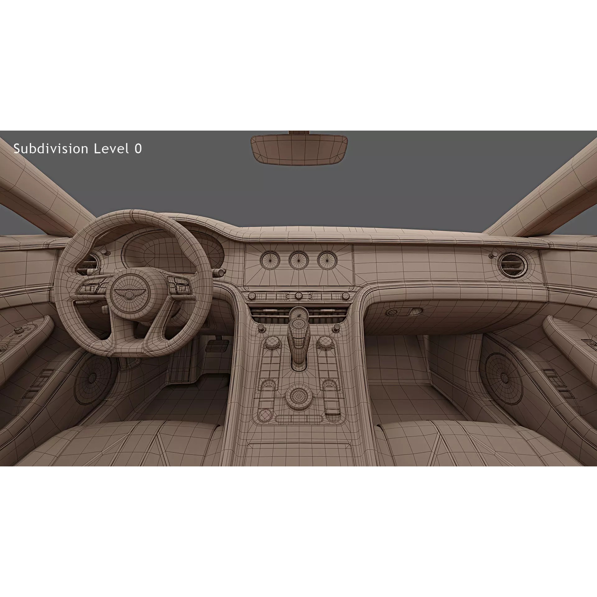 2023 Bentley Mulliner Batur - High-Quality 3D Model - View 27