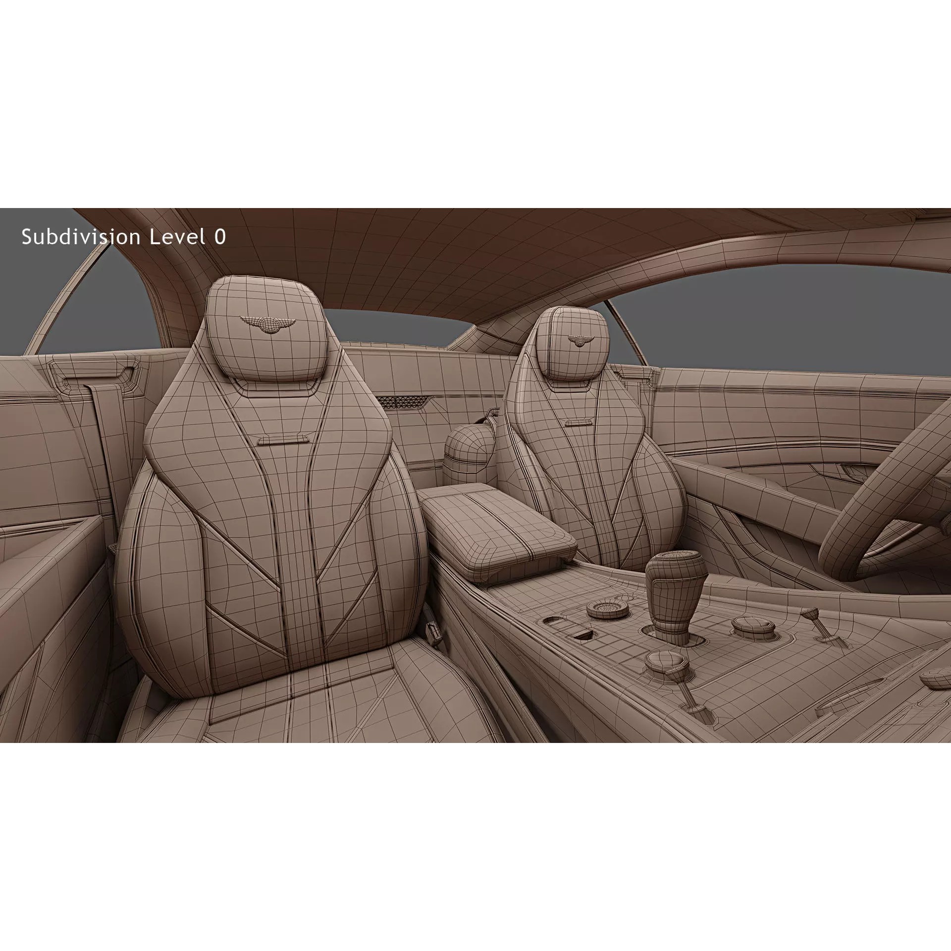 2023 Bentley Mulliner Batur - High-Quality 3D Model - View 28