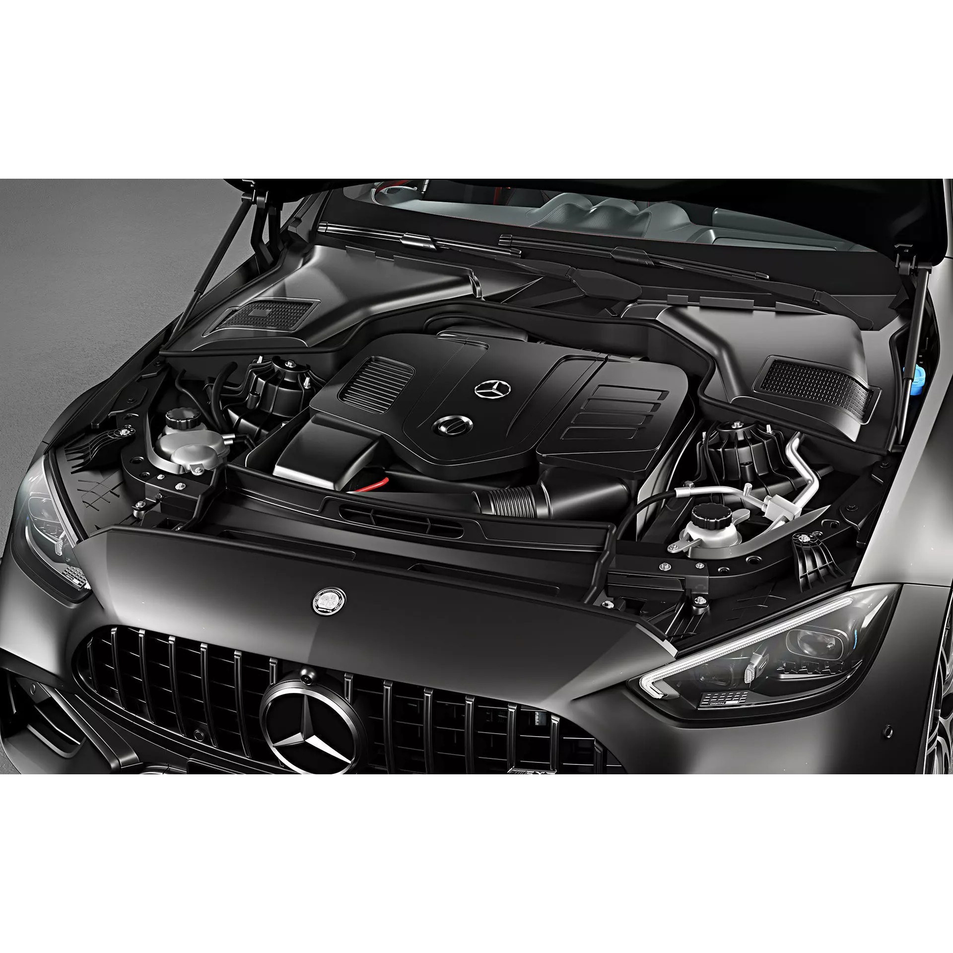 2023 Mercedes-Benz C63 S AMG E Performance Estate - Game-Ready 3D Model - View 11