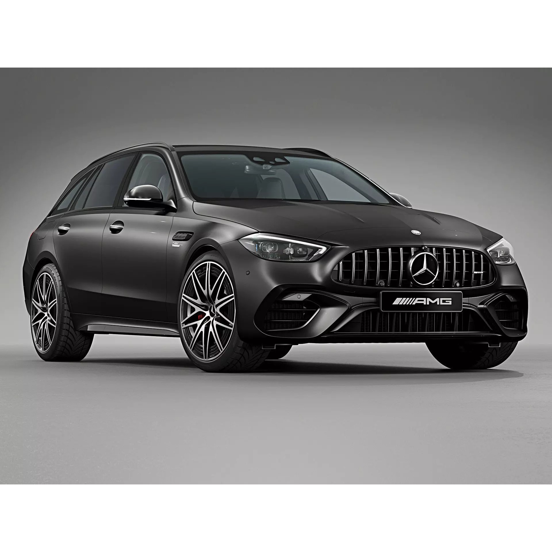 2023 Mercedes-Benz C63 S AMG E Performance Estate - Game-Ready 3D Model - View 2