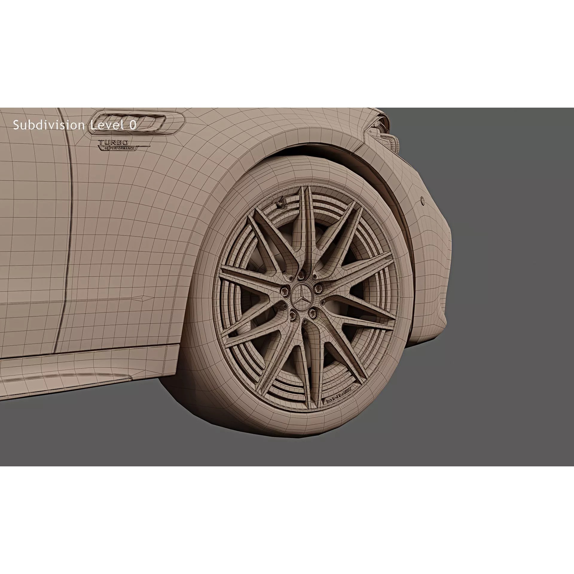 2023 Mercedes-Benz C63 S AMG E Performance Estate - Game-Ready 3D Model - View 25