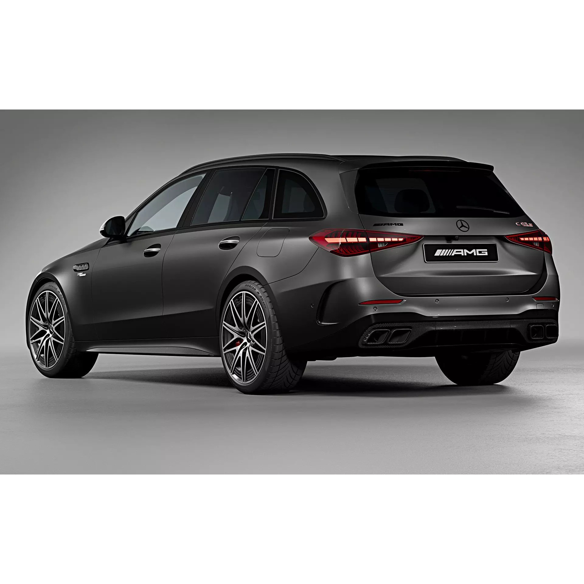 2023 Mercedes-Benz C63 S AMG E Performance Estate - Game-Ready 3D Model - View 3