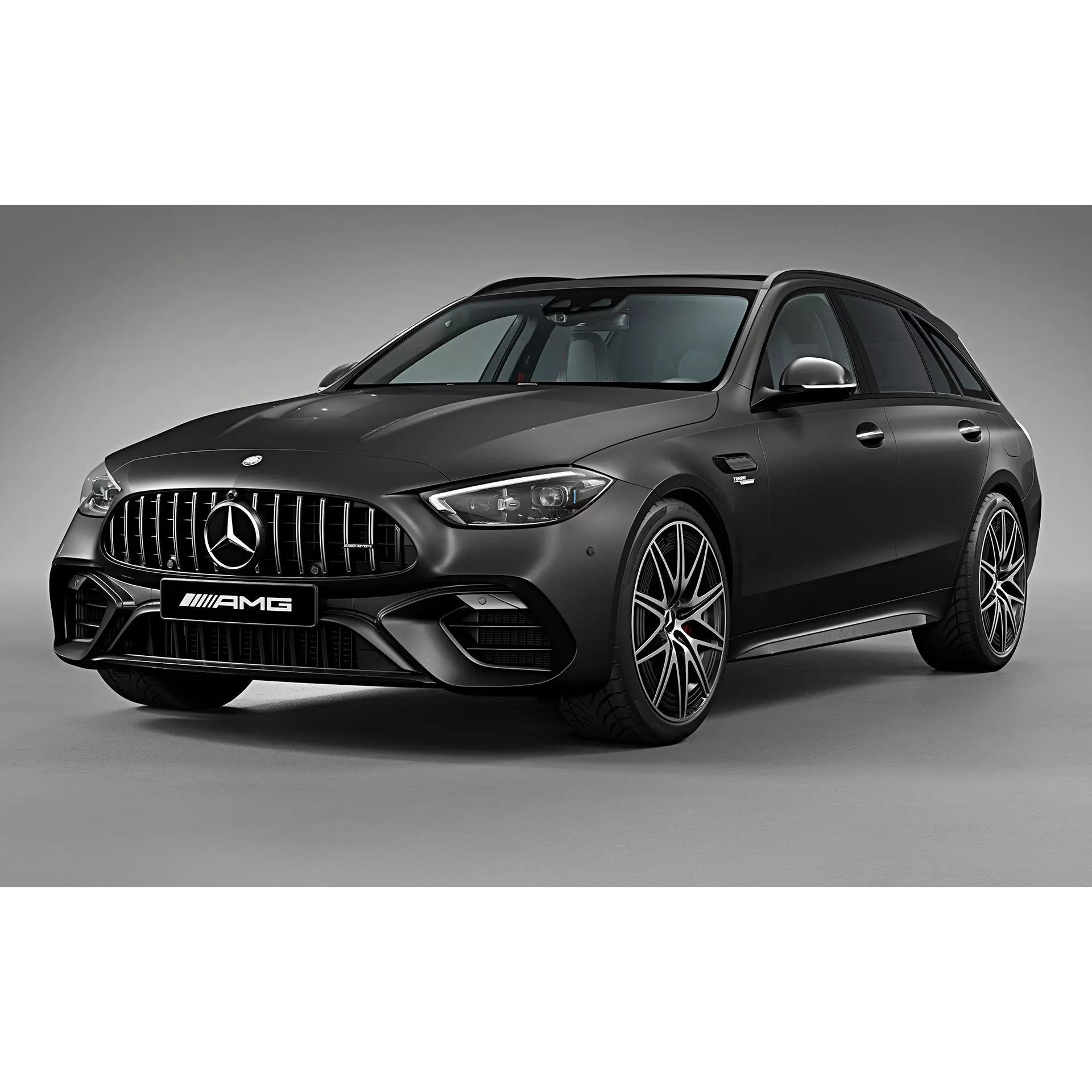 2023 Mercedes-Benz C63 S AMG E Performance Estate - Game-Ready 3D Model - View 6