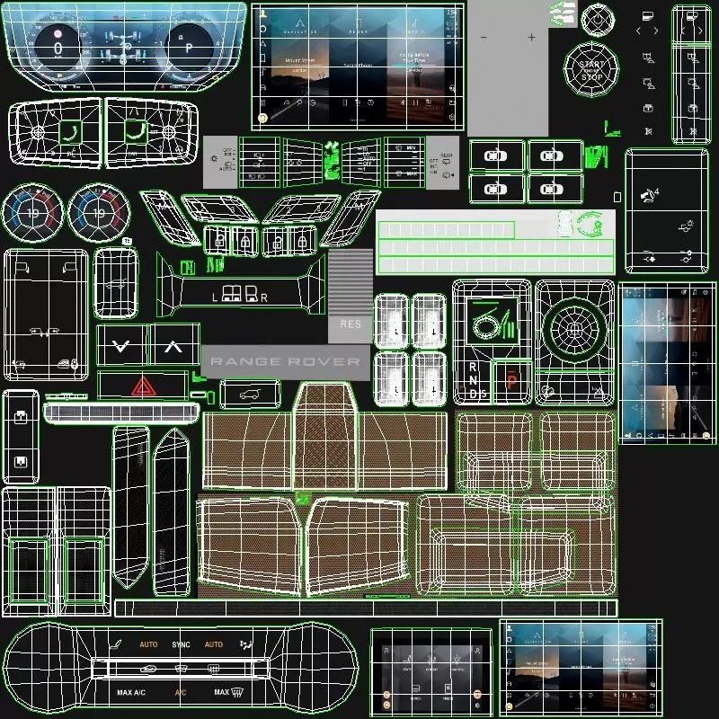 2023 Land Rover Range Rover SV Serenity - Game-Ready 3D Model