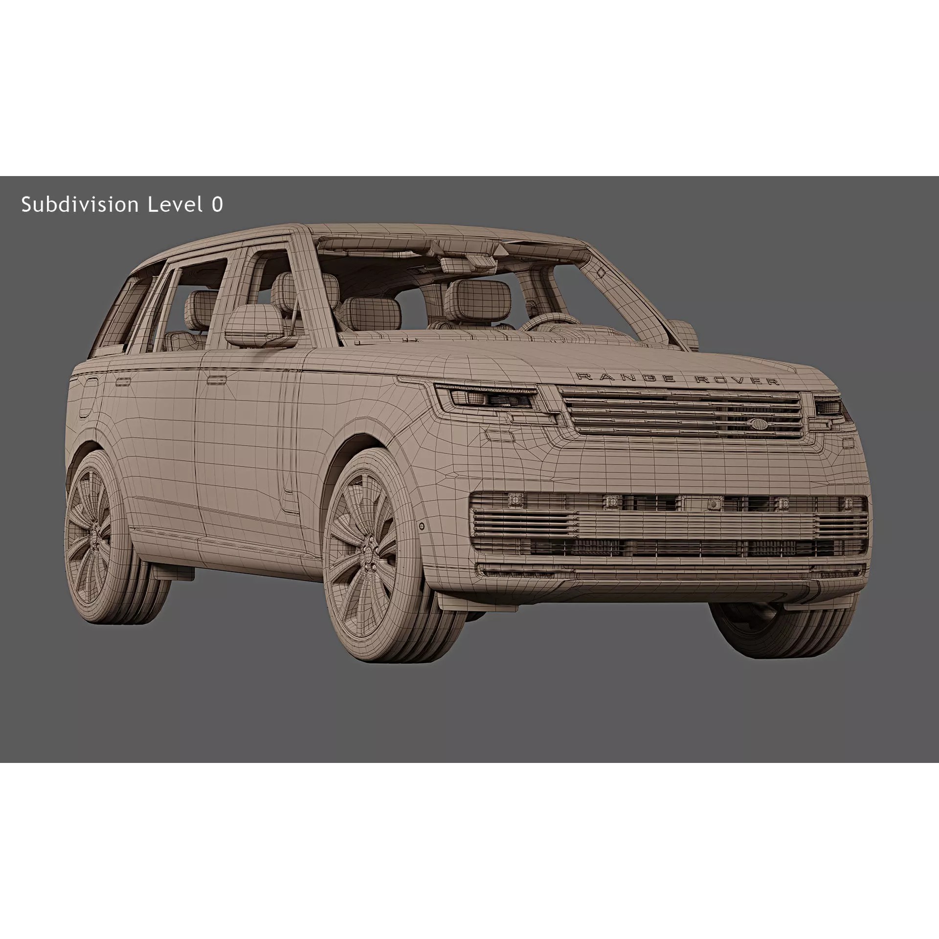 2023 Land Rover Range Rover SV Serenity - Game-Ready 3D Model - View 24