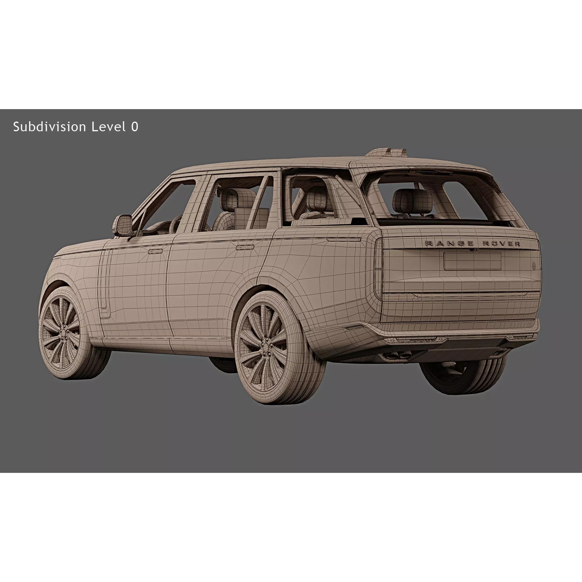 2023 Land Rover Range Rover SV Serenity - Game-Ready 3D Model - View 25