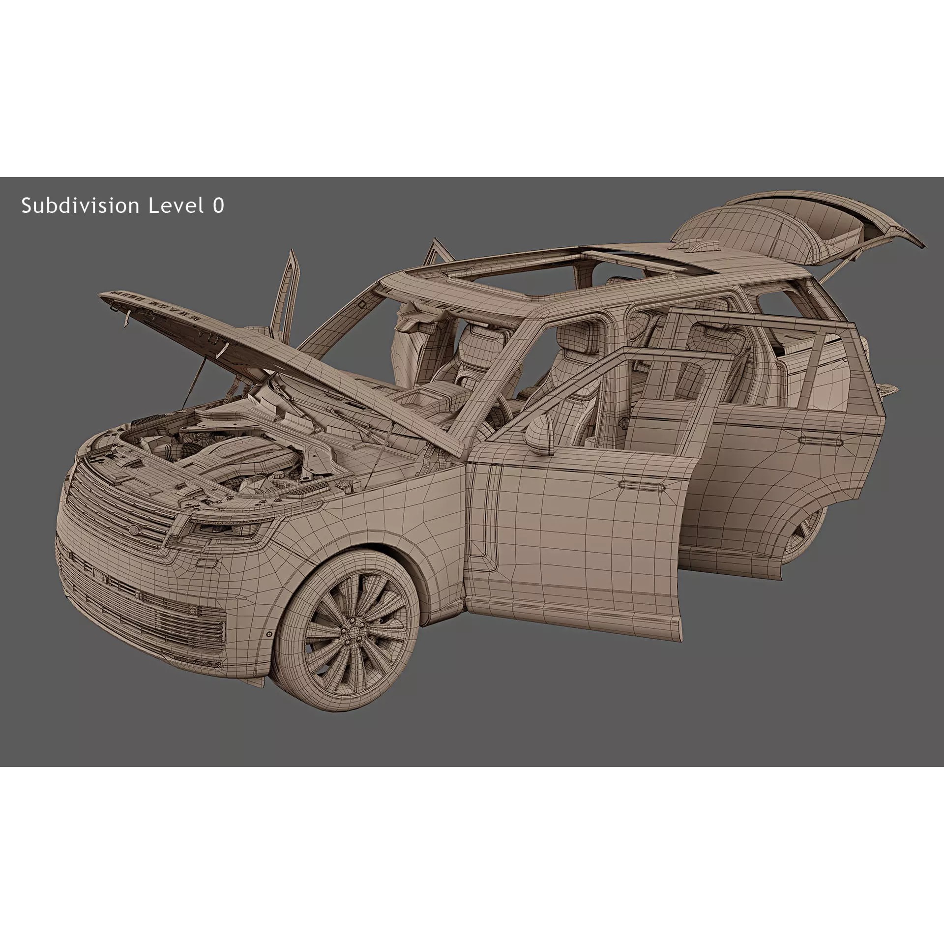2023 Land Rover Range Rover SV Serenity - Game-Ready 3D Model - View 28