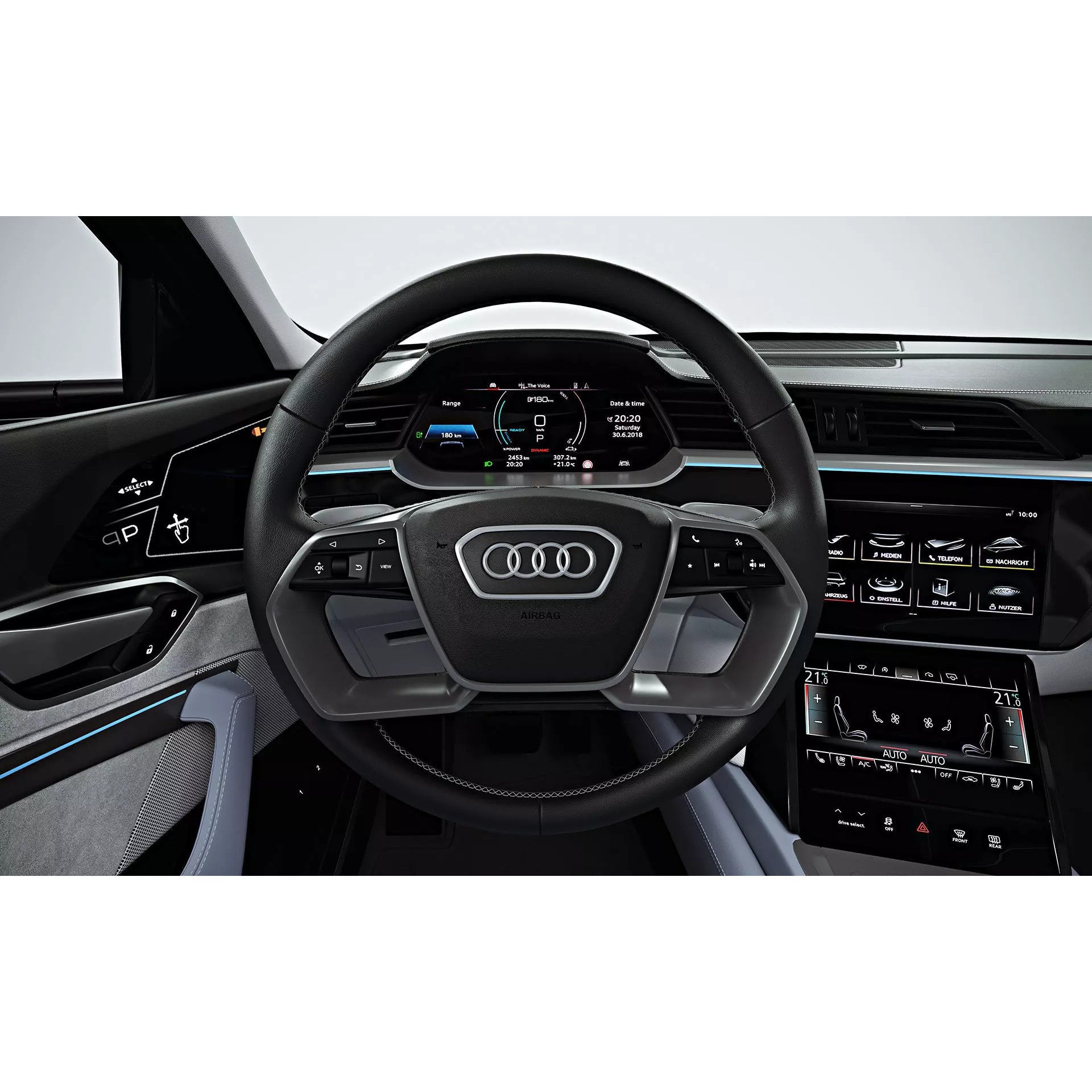 2021 Audi e-tron Sportback - Photorealistic 3D Model - View 14